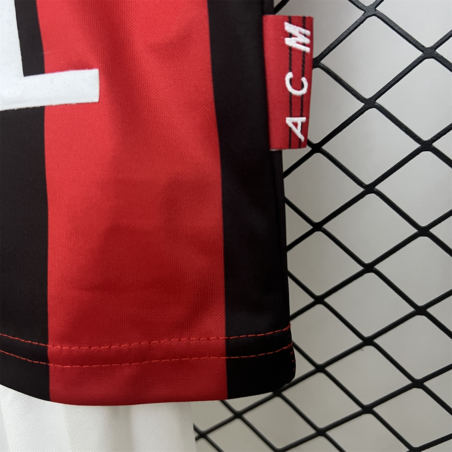AlphaJersey-Retro AC Milan 1998-99 Home Kids Kit