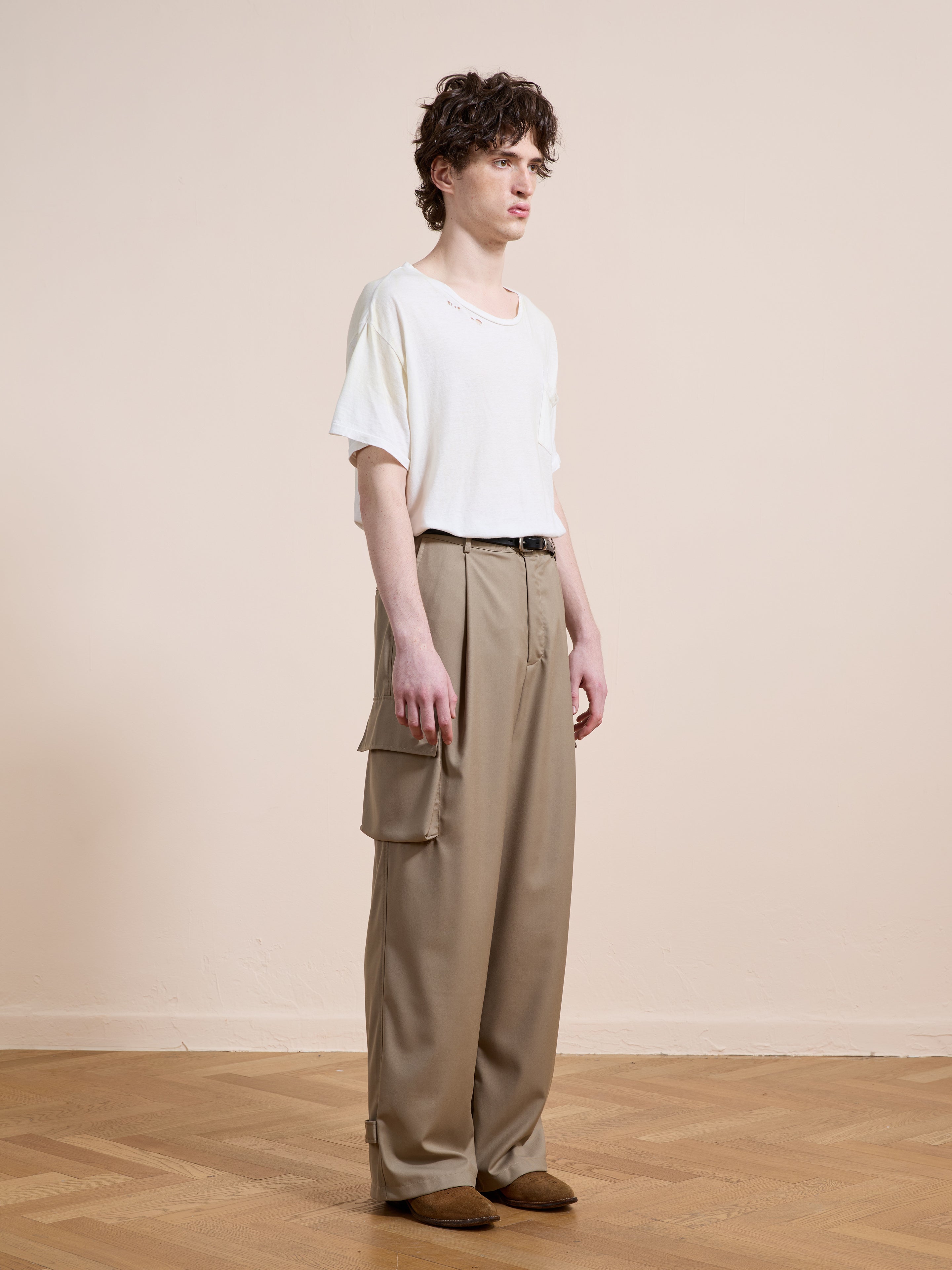 Pleated Cargo Pants | Modern Menswear by yycbvcnbmmnbm