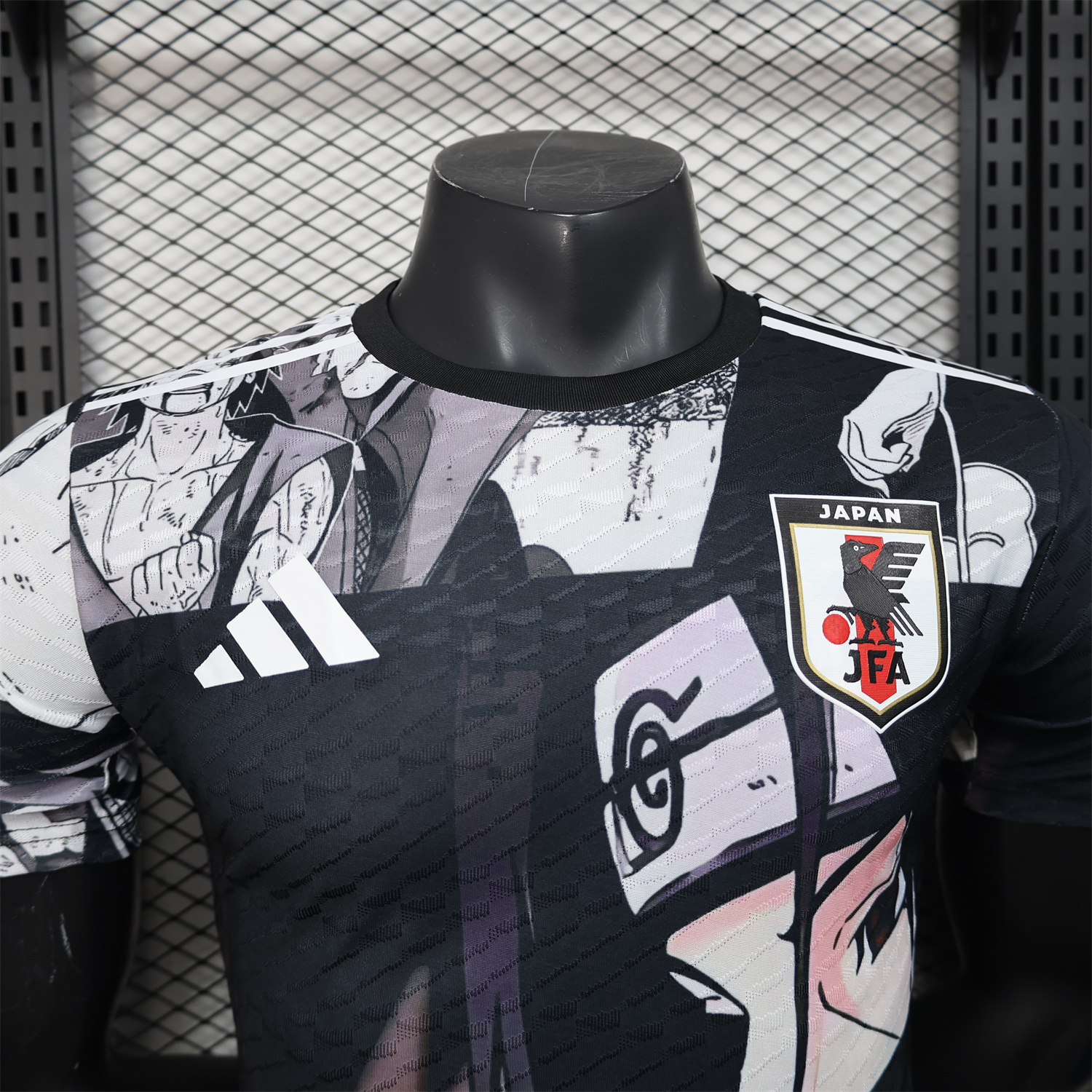 AlphaJersey-Japan 25-26 Uchiha Itachi Black & White Special Jersey - Player Version