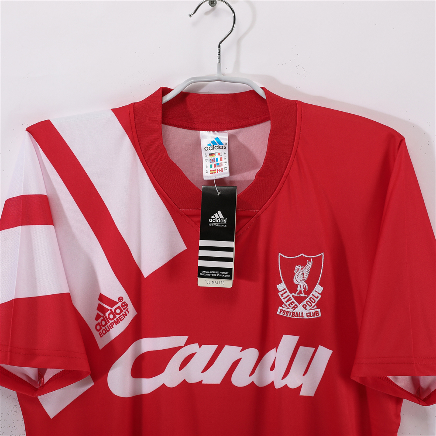 AlphaJersey-Retro Liver.pool 1991-92 Home Jersey