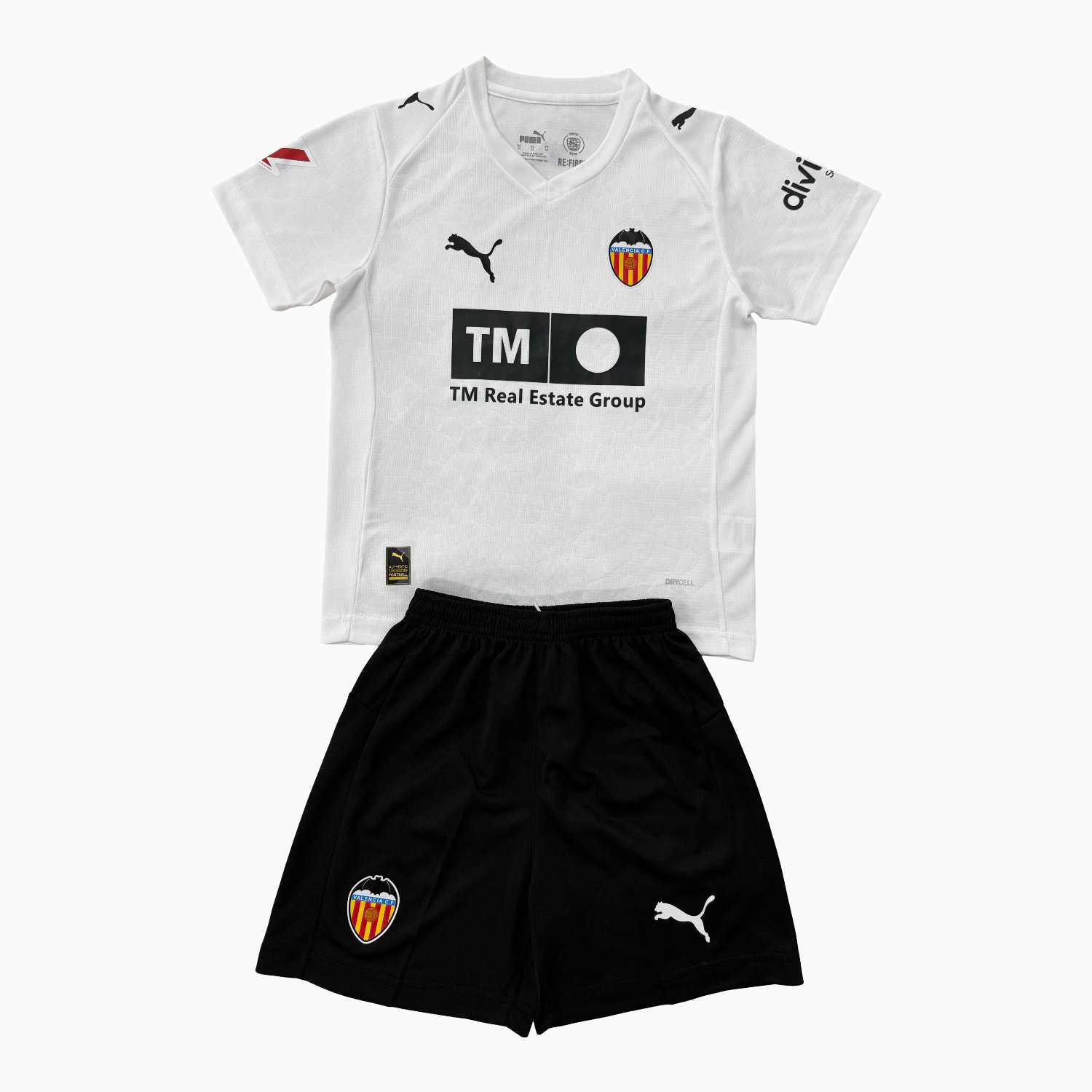 AlphaJersey-Valencia 25-26 Home Men's Adult Jersey Set - Fans Version