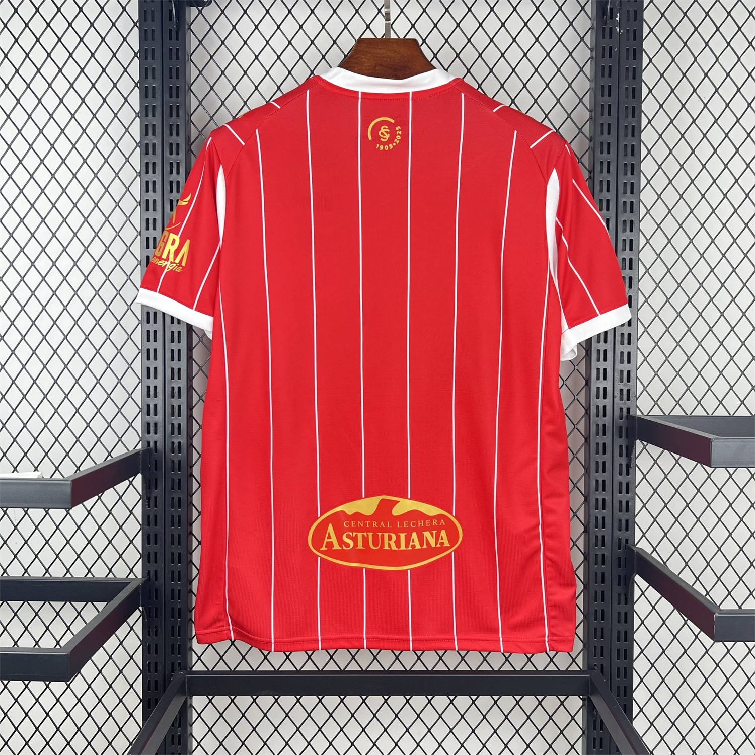 AlphaJersey-Sporting de Gijón 25-26 Retro Style Jersey - Fans Version