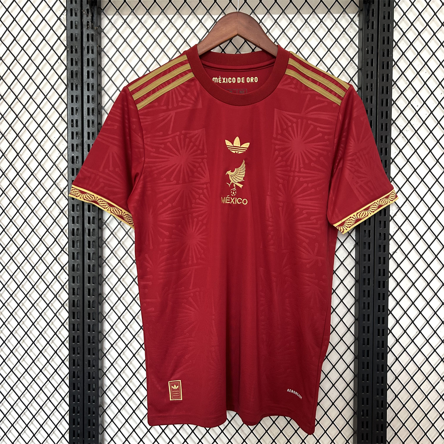 AlphaJersey-Mexico 2025 Gold Cup Red Special Edition Jersey - Fans Version