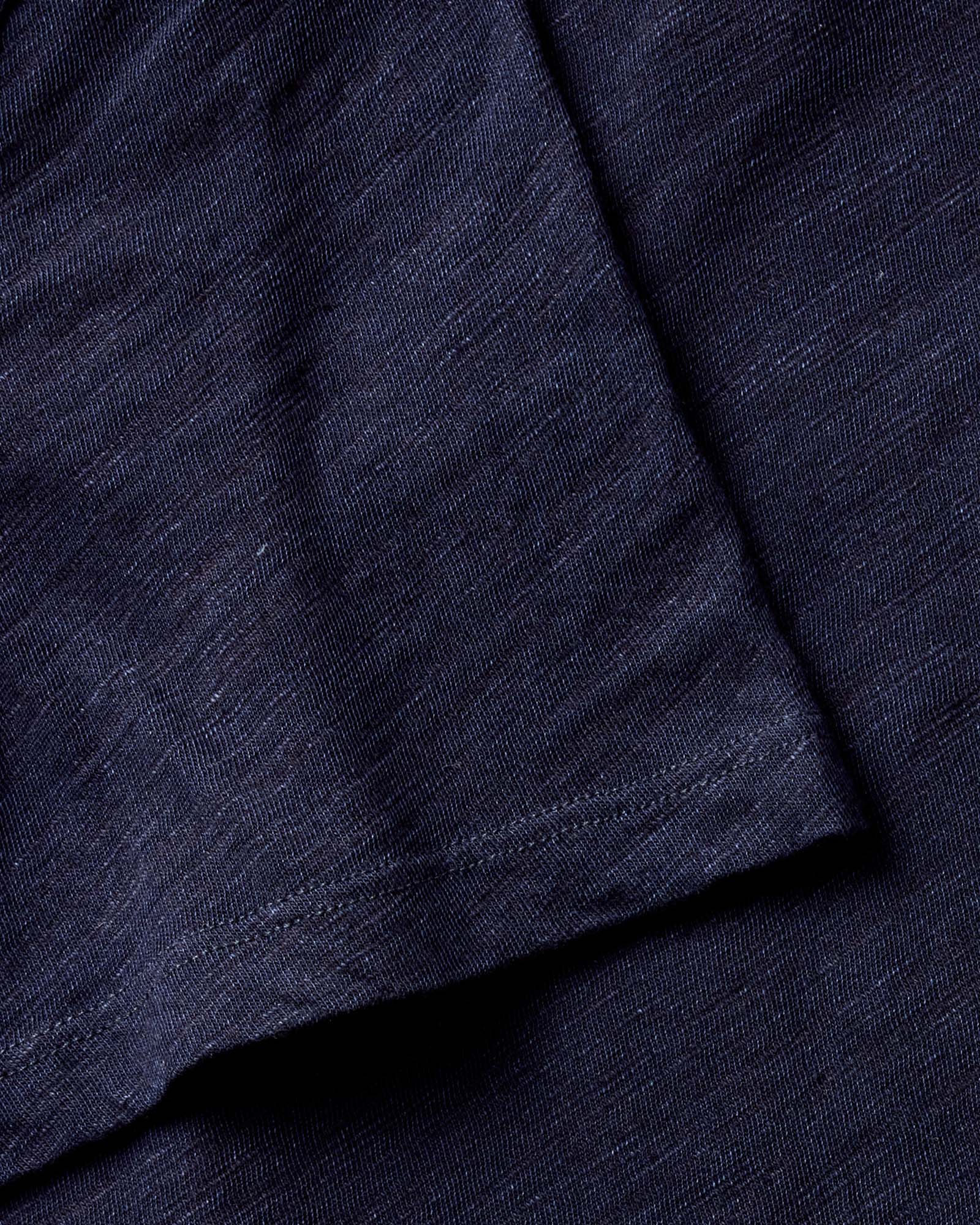 The Slub Tee in Rinsed Indigo | Modern Menswear by yycbvcnbmmnbm