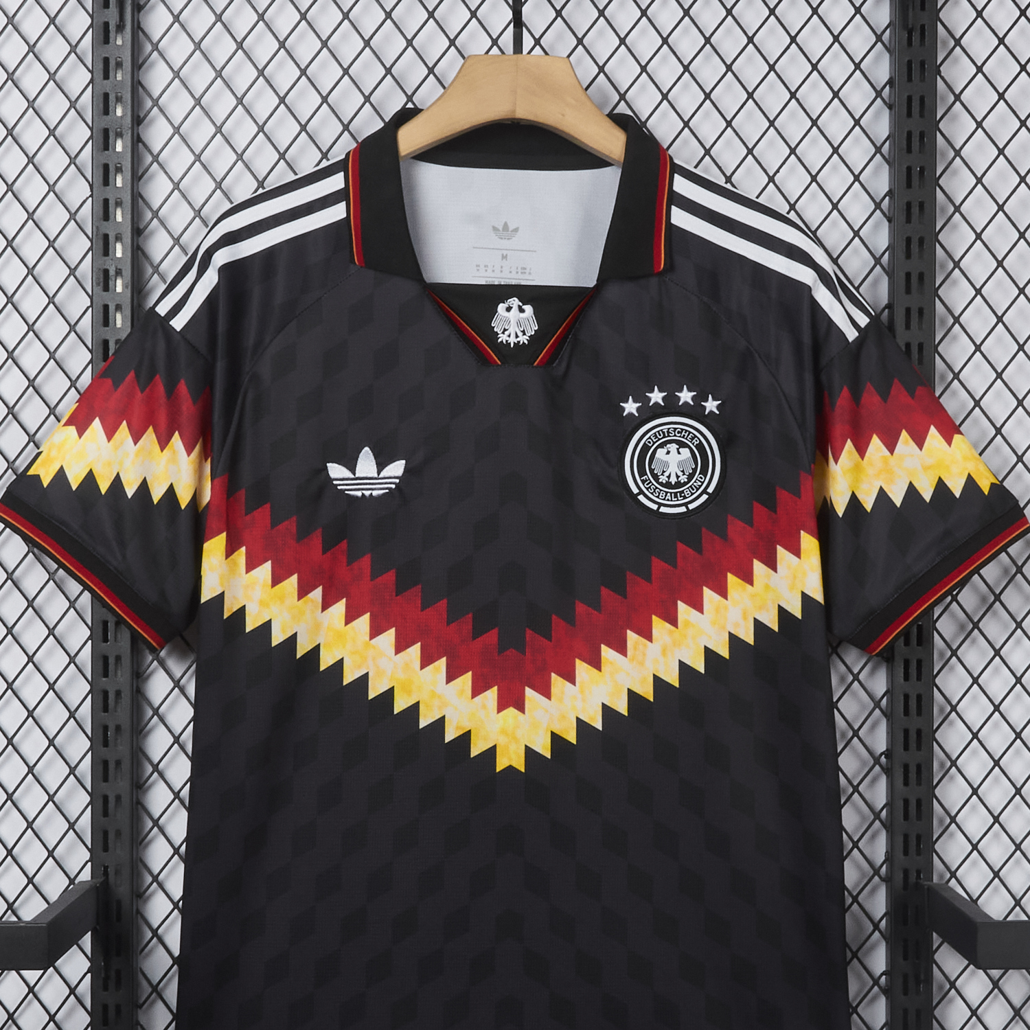 AlphaJersey-Germany 2026 Black V-Shaped Design Special Jersey - Fans Version
