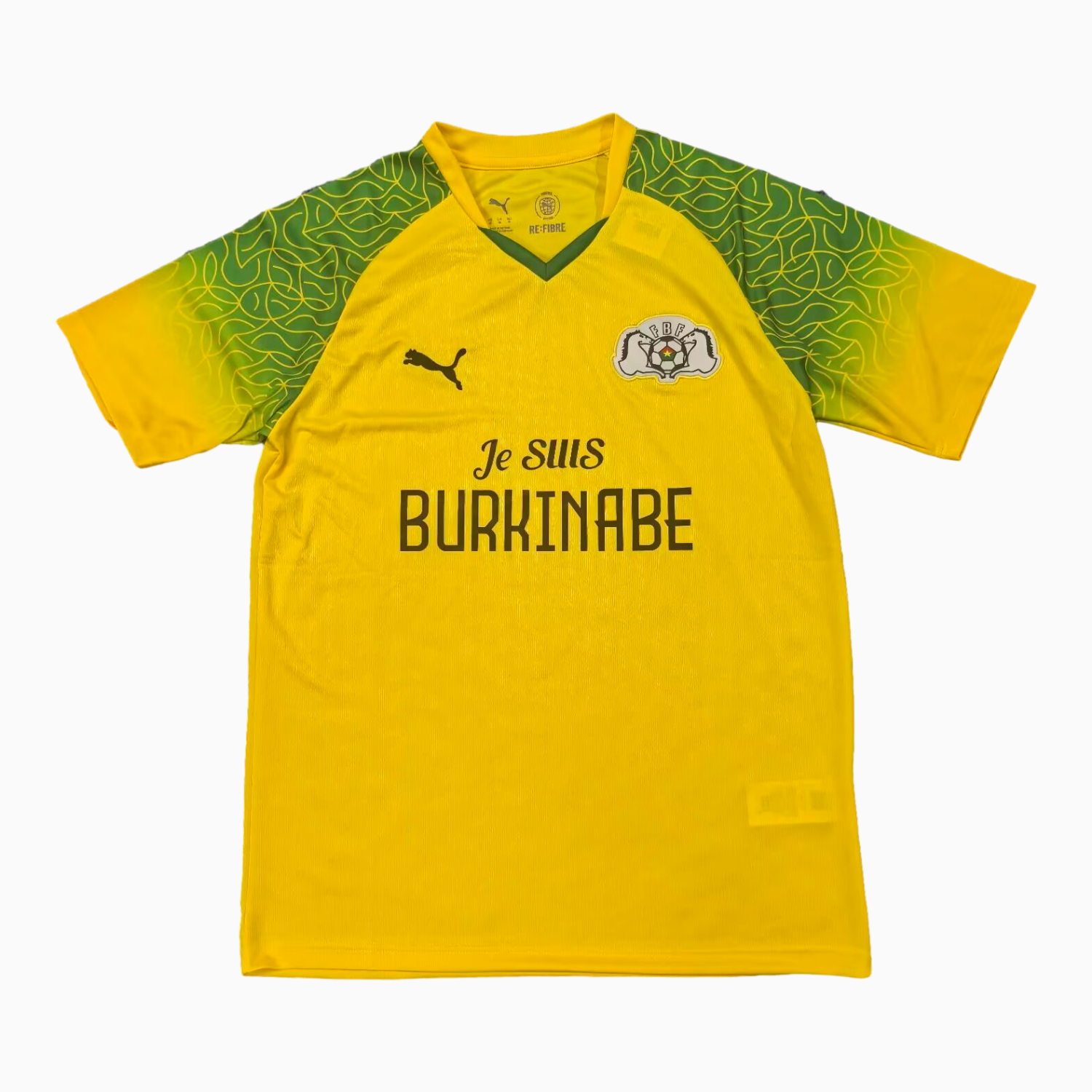 AlphaJersey-Burkina Faso 2026 Yellow Special Jersey - Fans Version