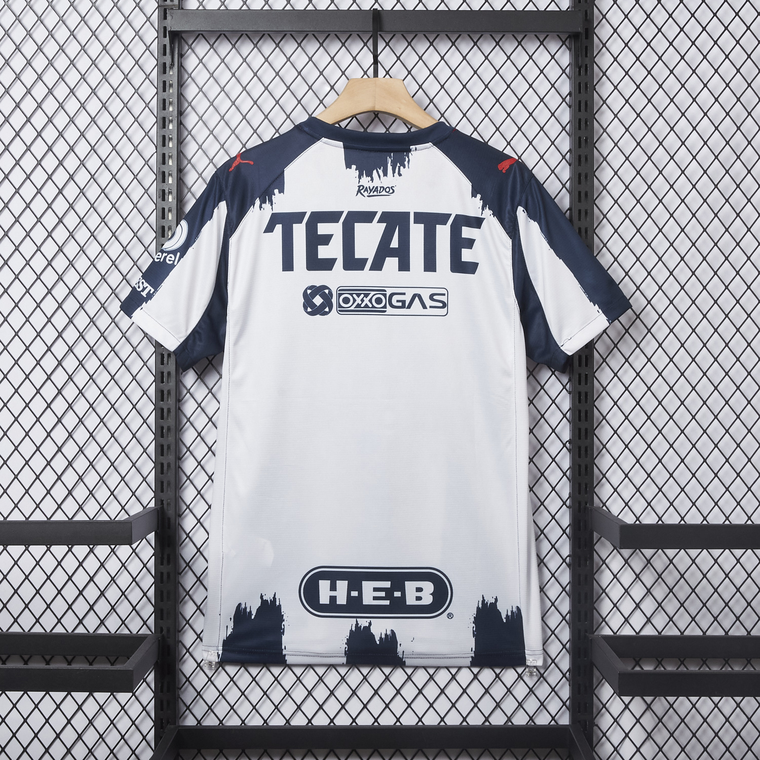 AlphaJersey-Rayados Monterrey 25-26 Home Stripes Jersey - Fans Version