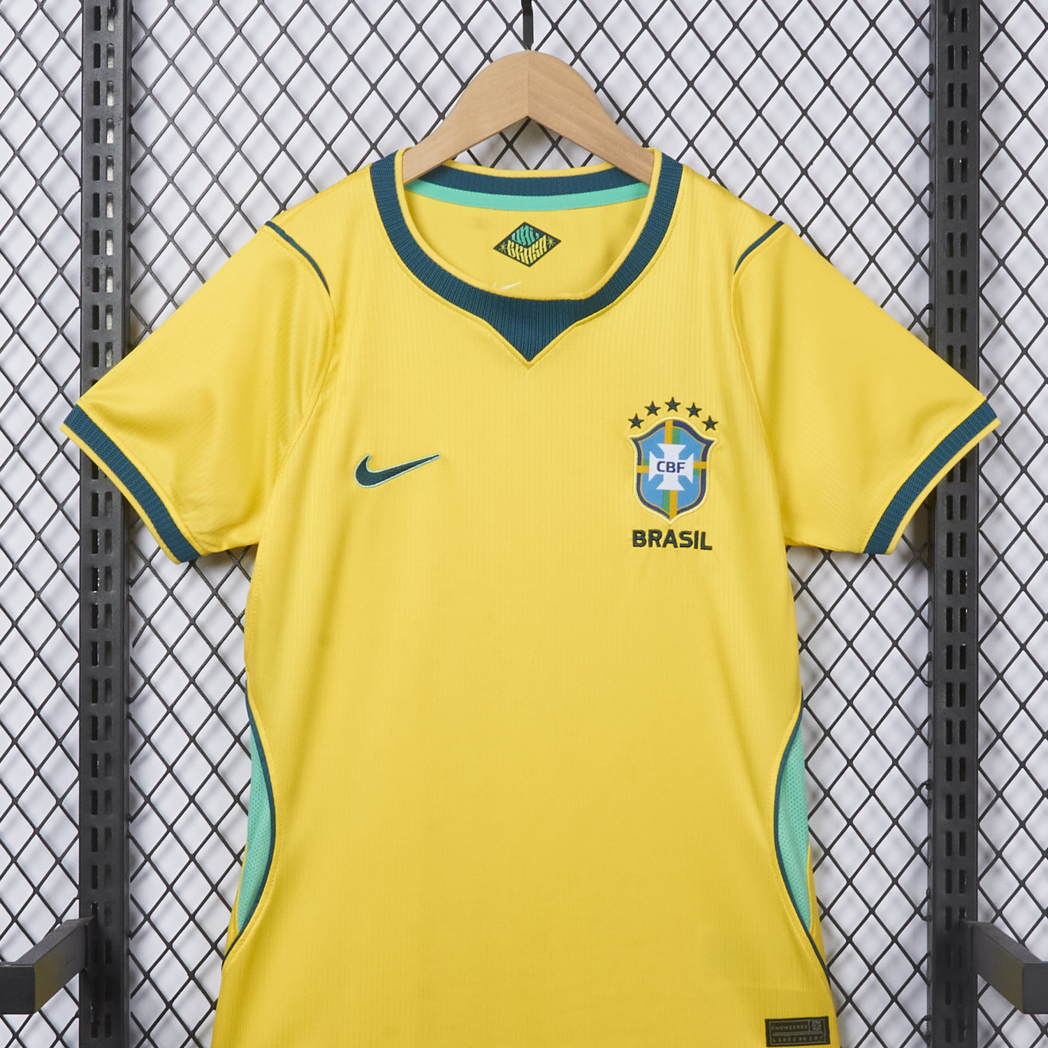 AlphaJersey-Women's Brazil 2026 Home Jersey