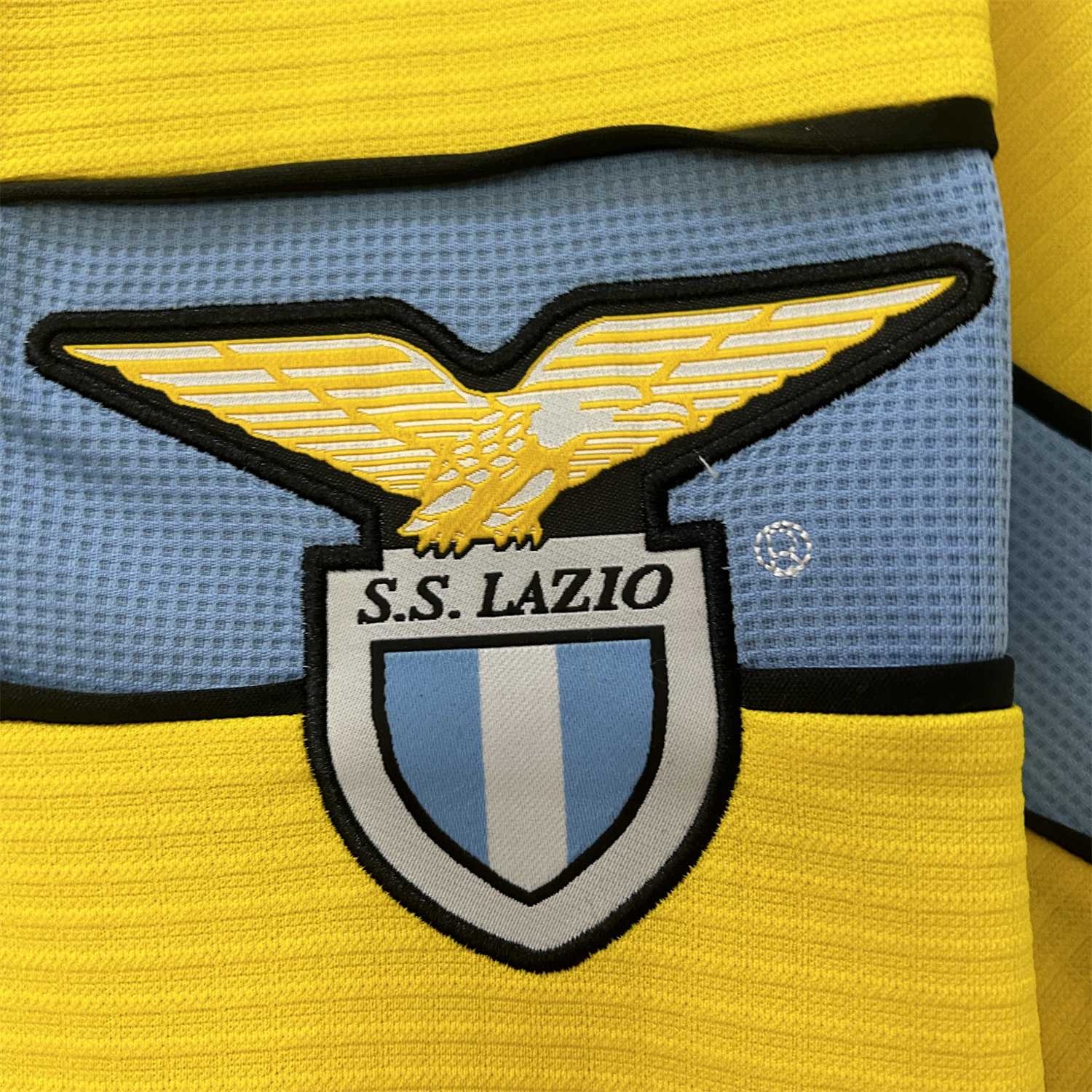 AlphaJersey-Retro Lazio 98-99 Yellow Away Jersey