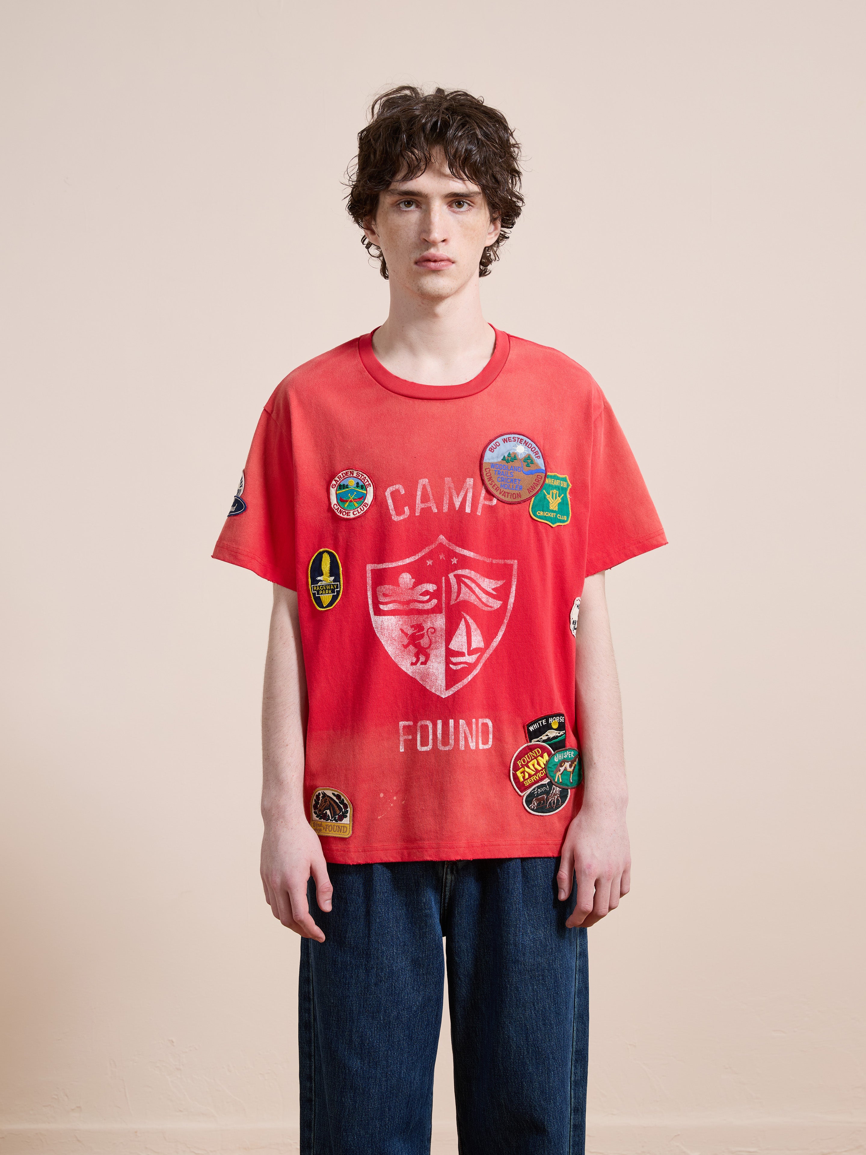 Patchwork Camp Tee | Modern Menswear by yycbvcnbmmnbm