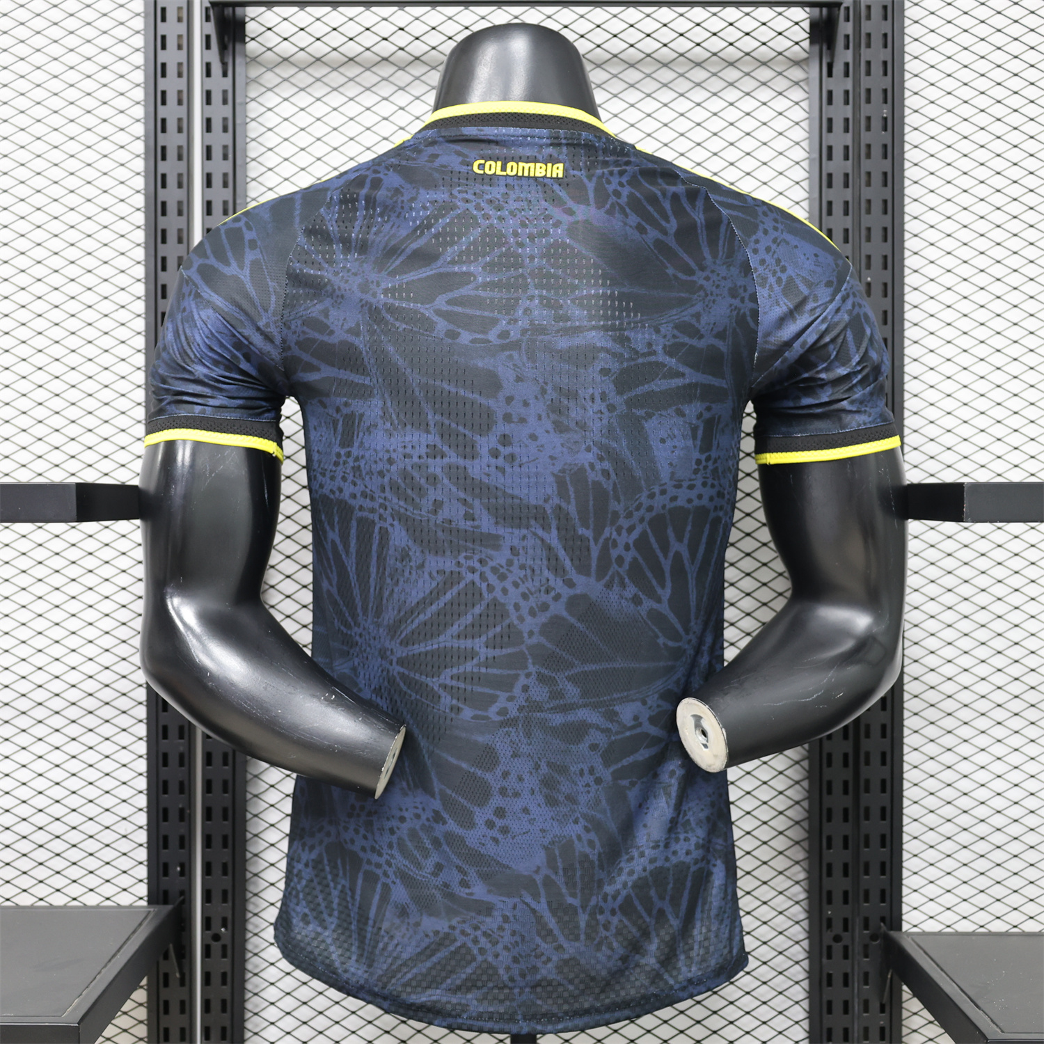 AlphaJersey-Colombia 2026 Grey And Black Special Jersey - Player Version