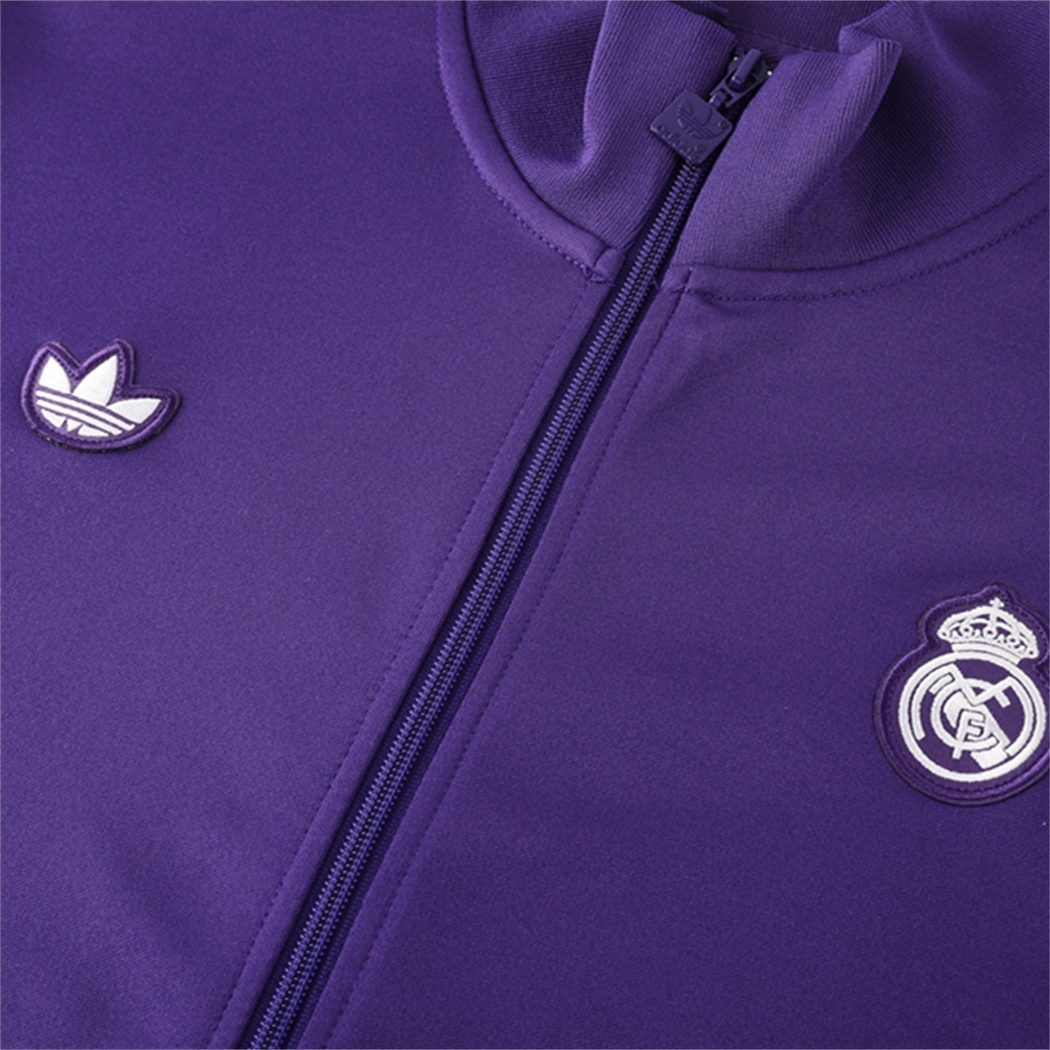 AlphaJersey-Real Madrid 25-26 Purple Terrace Icon Jacket Training Tracksuit - Purple Jackets & Pants