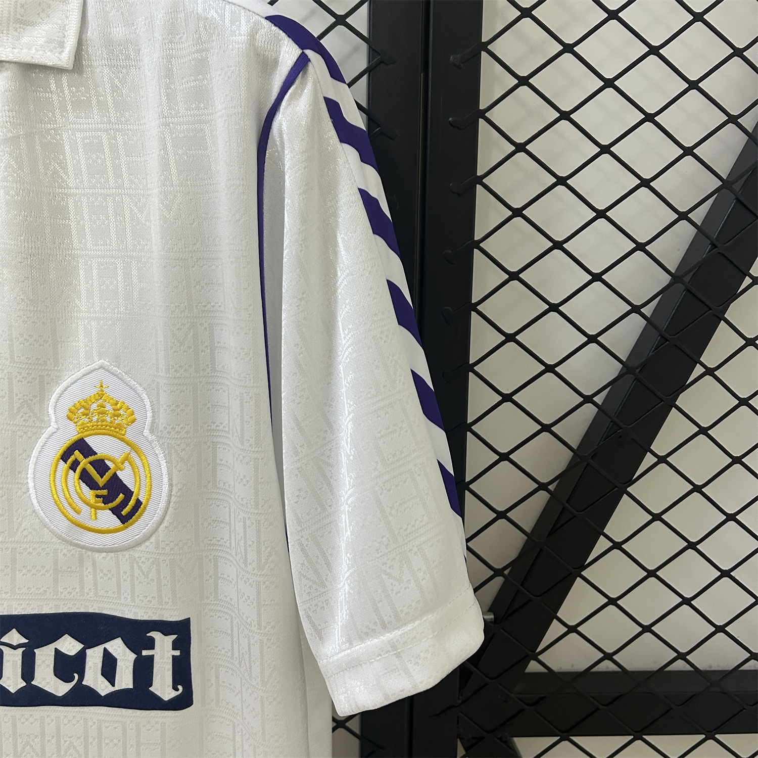 AlphaJersey-Retro Real Madrid 1989-90 Home Jersey