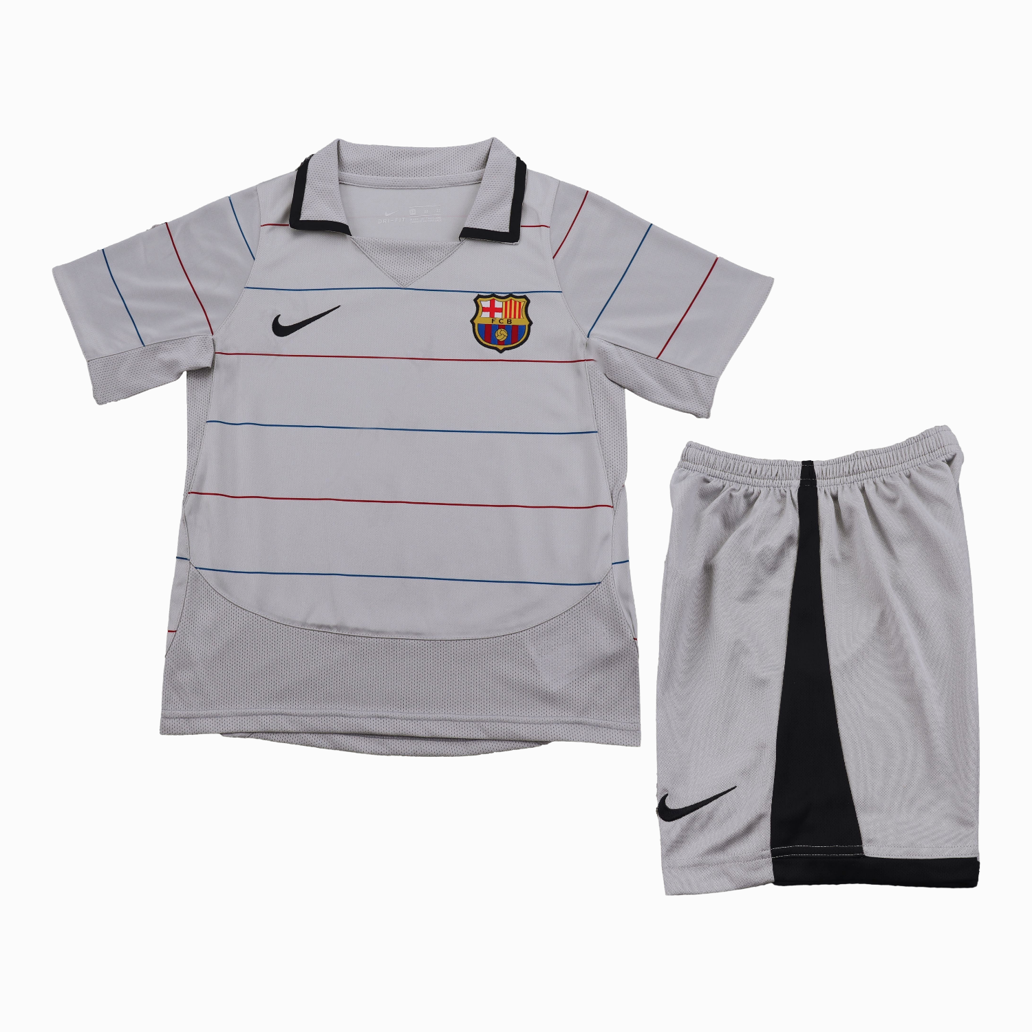 AlphaJersey-Retro Barcelona 2003-04 Away Kids Kit