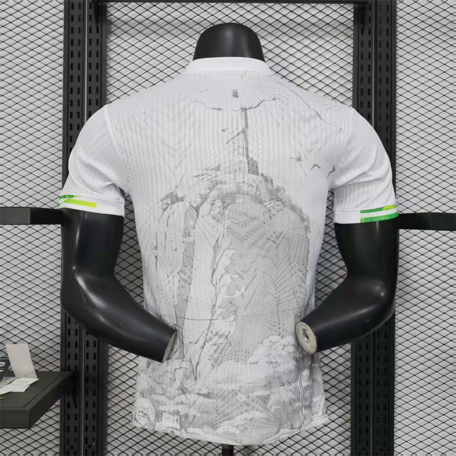 AlphaJersey-Brazil 25-26 Christ the Redeemer Statue White Jersey - Player Version
