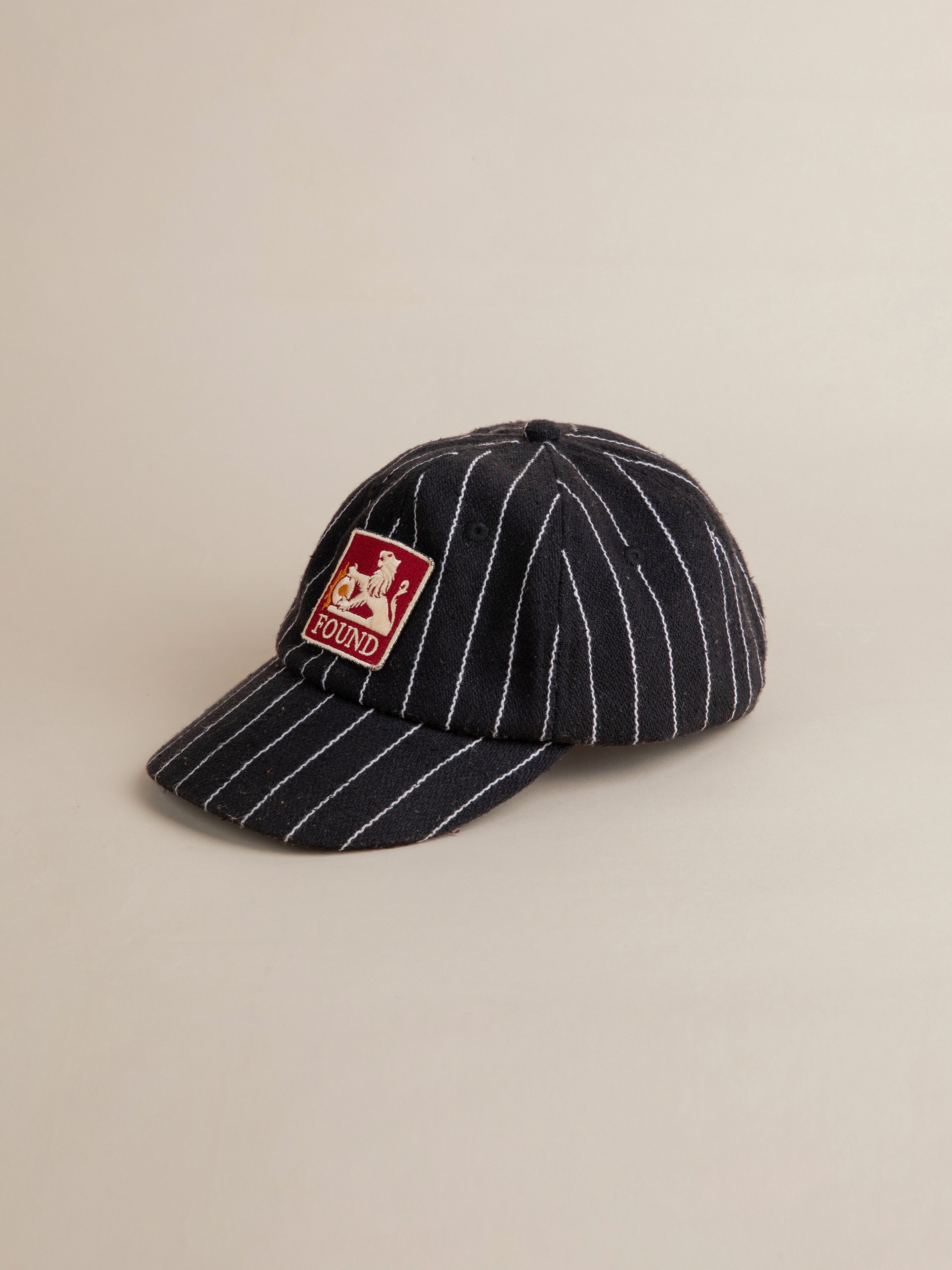 Pinstripe Lion Cap | Modern Menswear by yycbvcnbmmnbm