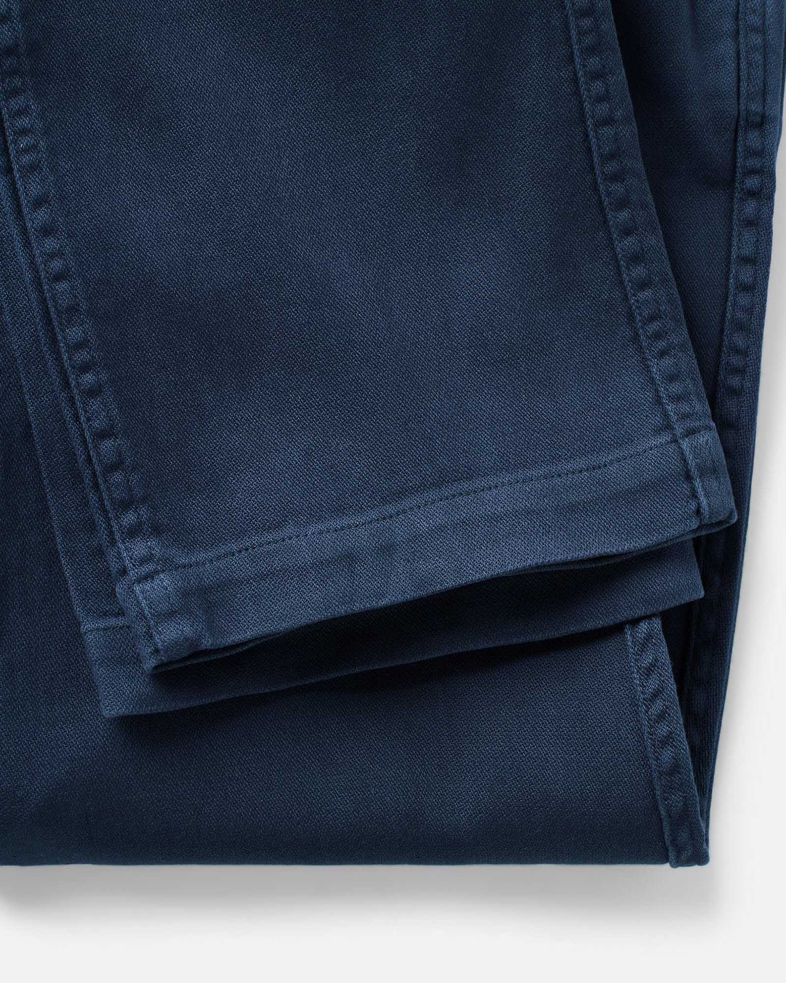 The Roamer Pant in Navy Broken Twill | Modern Menswear by yycbvcnbmmnbm