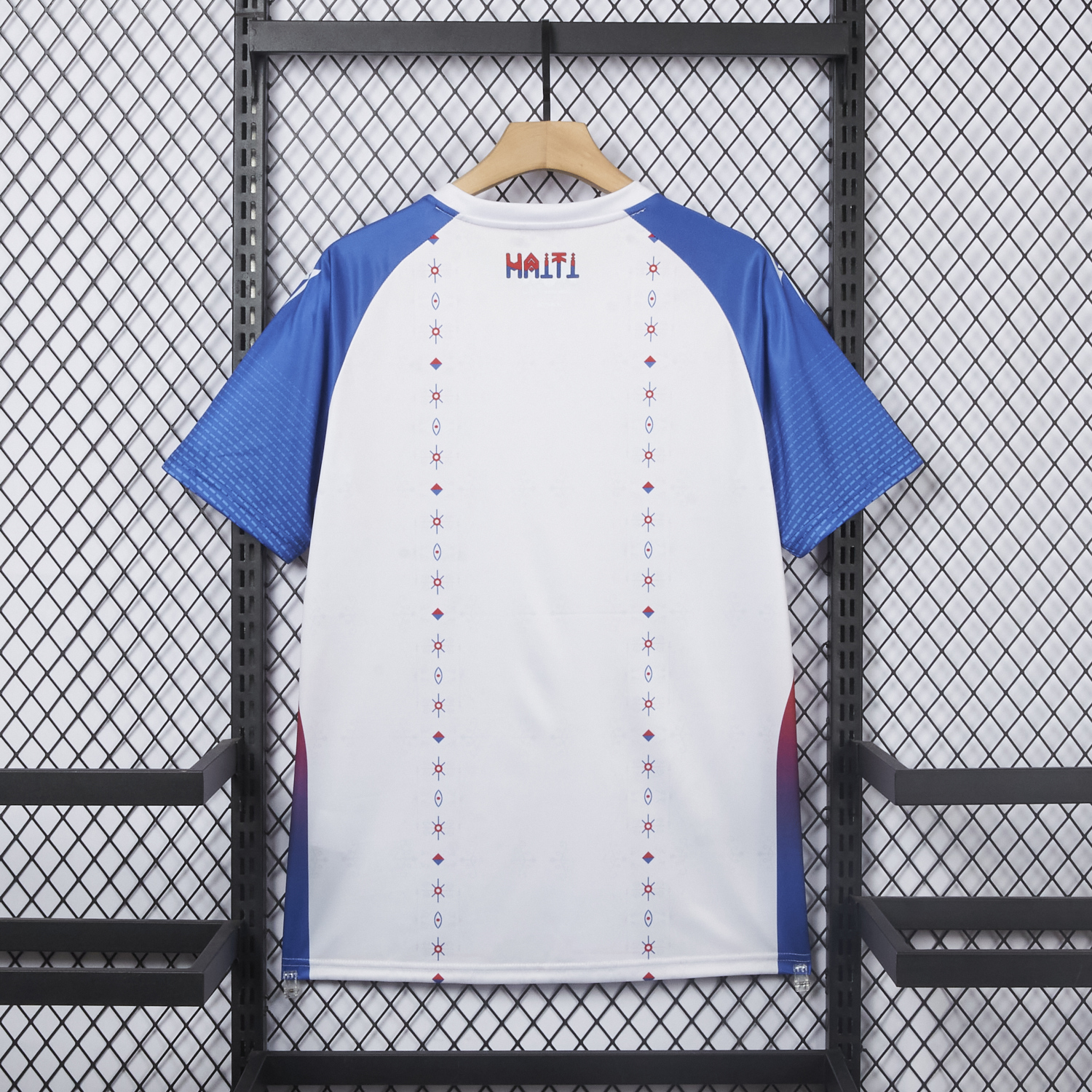 AlphaJersey-Haiti 25-26 Away White Jersey - Fans Version