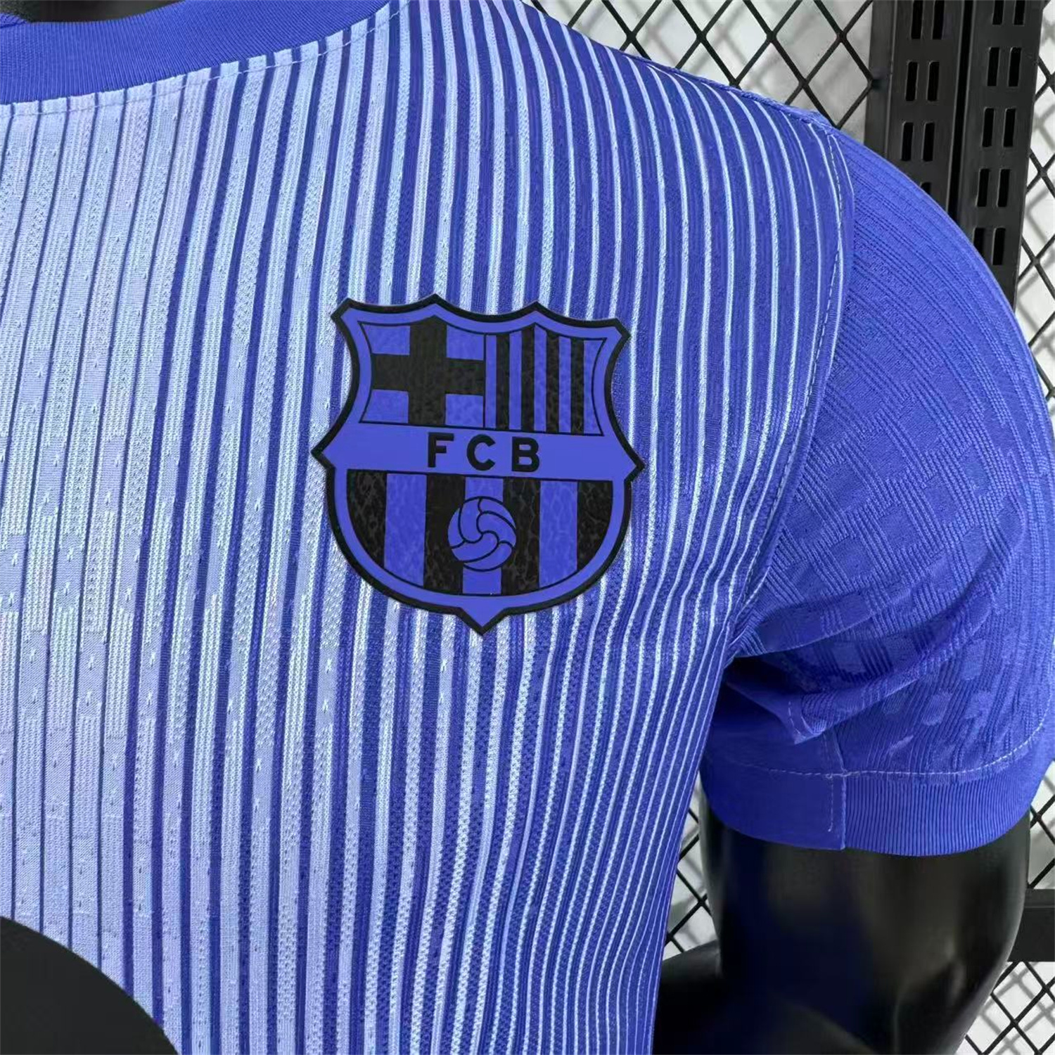 AlphaJersey-Barcelona 25-26 Purple Gradient Pre-Match Training Jersey - Player Version