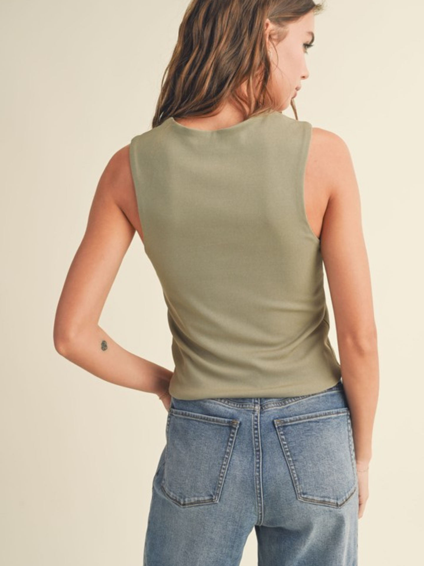 Textured Square Neck Top | Elegant Women's Fashion by coolavocek
