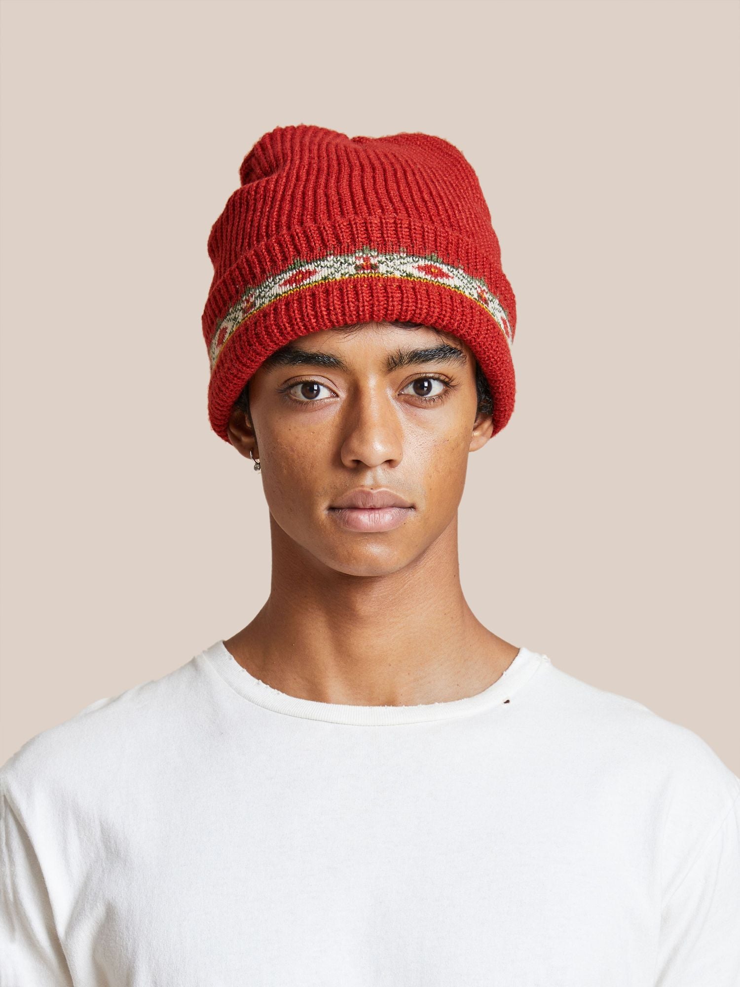Ajrak Beanie | Modern Menswear by yycbvcnbmmnbm