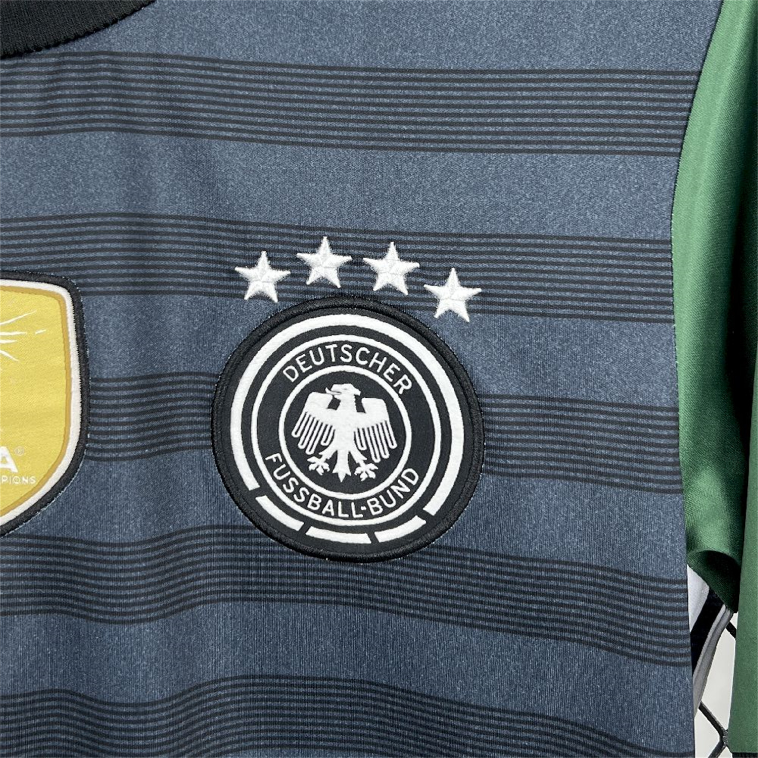 AlphaJersey-Germany 25-26 White And Black Special Jersey - Fans Version