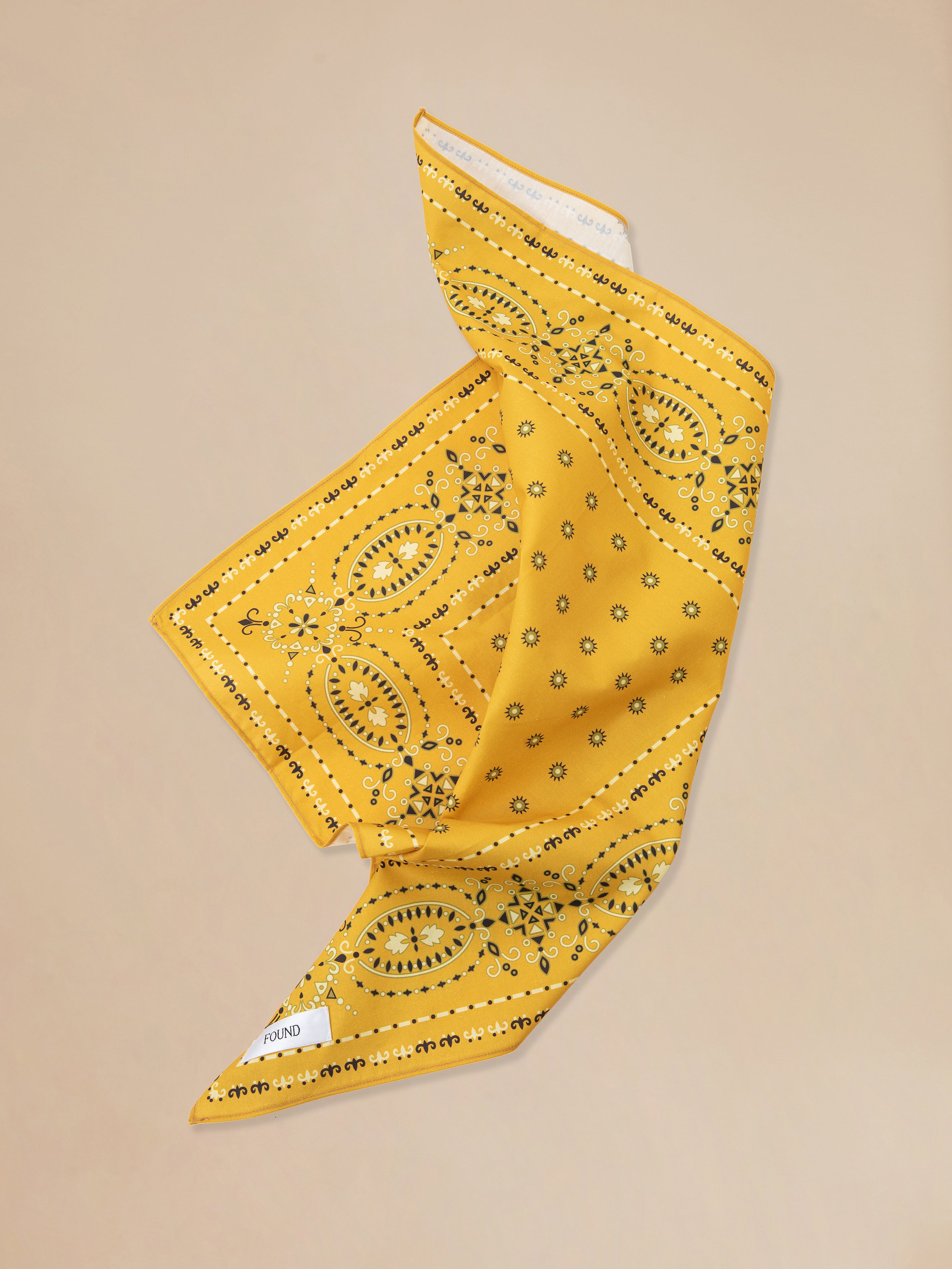 Yellow Western Bandana | Modern Menswear by yycbvcnbmmnbm