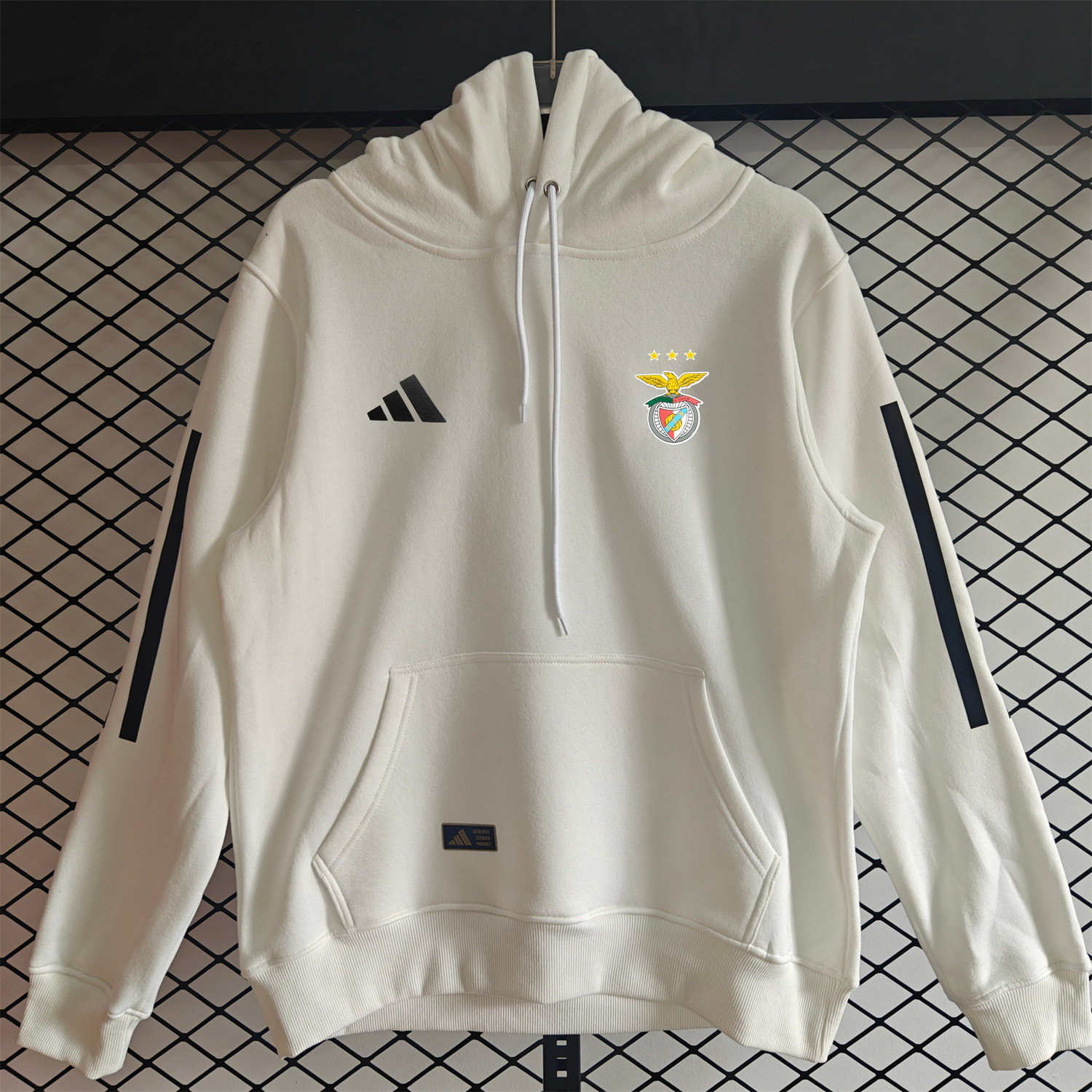 AlphaJersey-Benfica 25-26 Home Unisex Pullover Hoodie