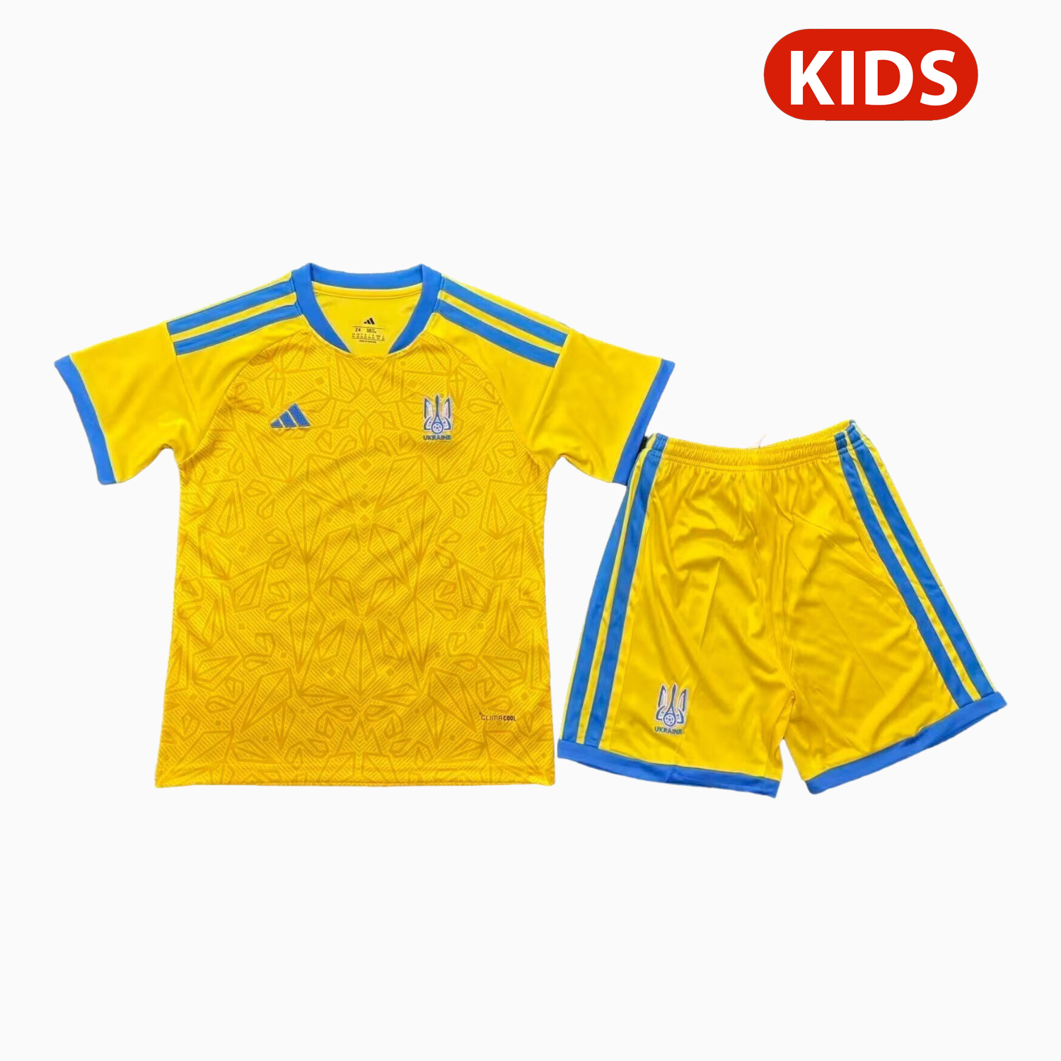 AlphaJersey-Ukraine 2026 Home Kids Kit