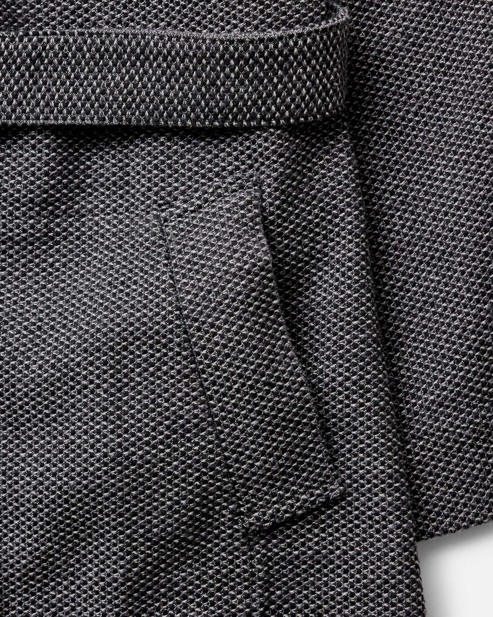 The Apres Robe in Charcoal Sashiko | Modern Menswear by yycbvcnbmmnbm