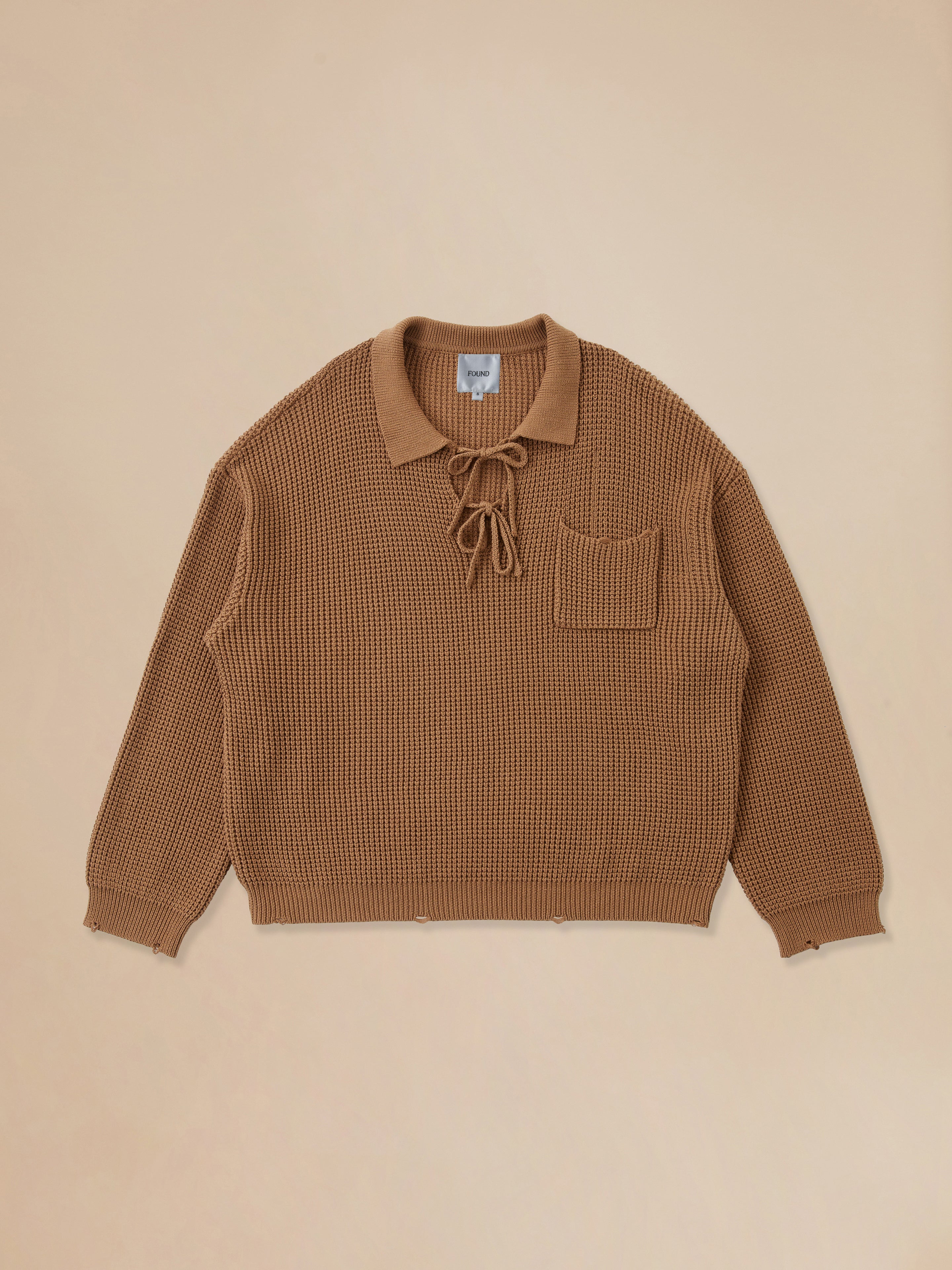 Tie-Collar Knit Sweater | Modern Menswear by yycbvcnbmmnbm