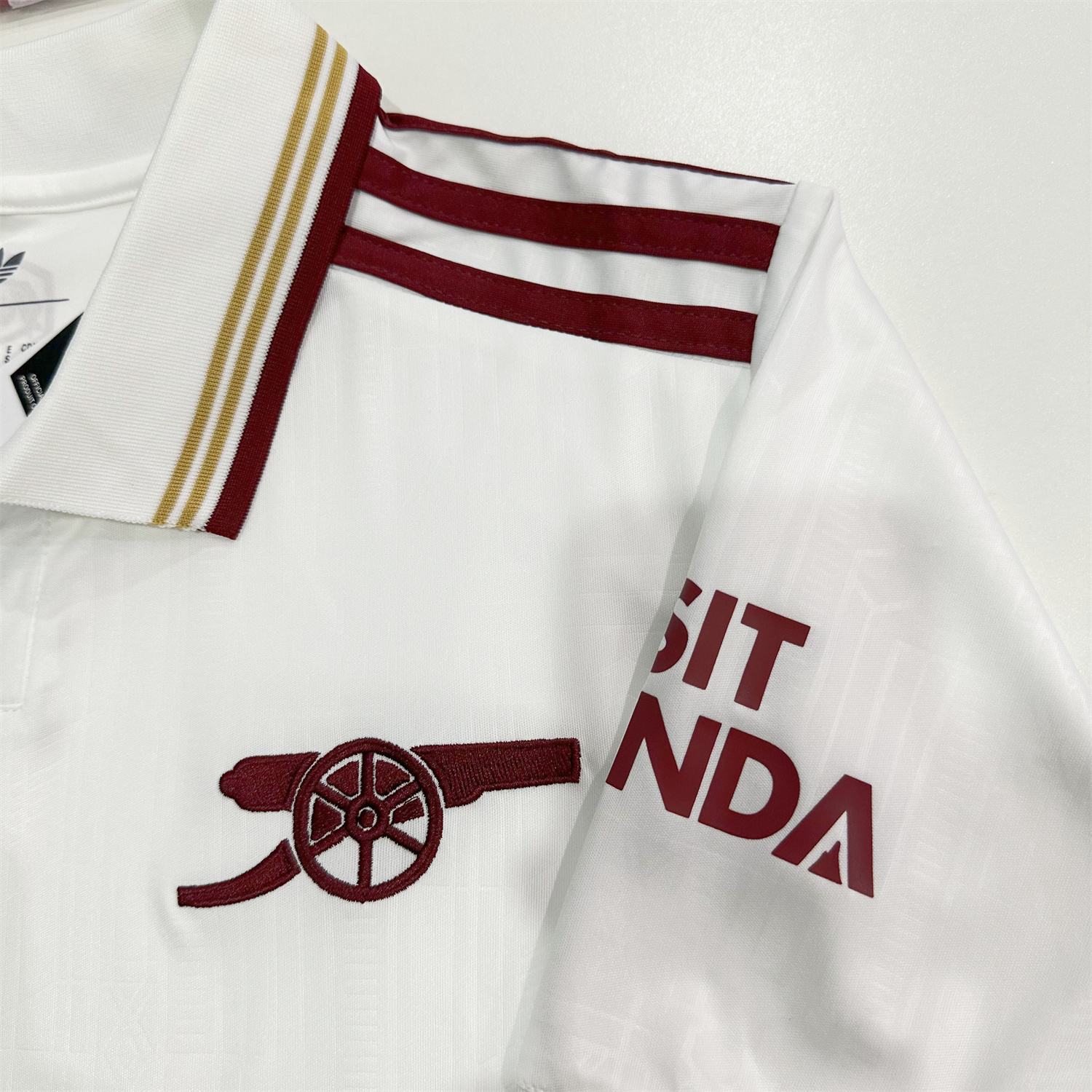 AlphaJersey-Arsenal 25-26 Third White Jersey - Fans Version