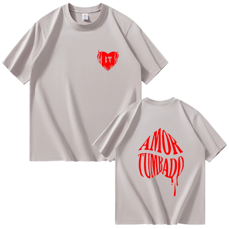 Natanael Cano Corridos Tumbados T-shirts Men Fashion Amor Tumbado Cotton T shirt Women Cool Casual Harajuku Tee Tops Camiseta