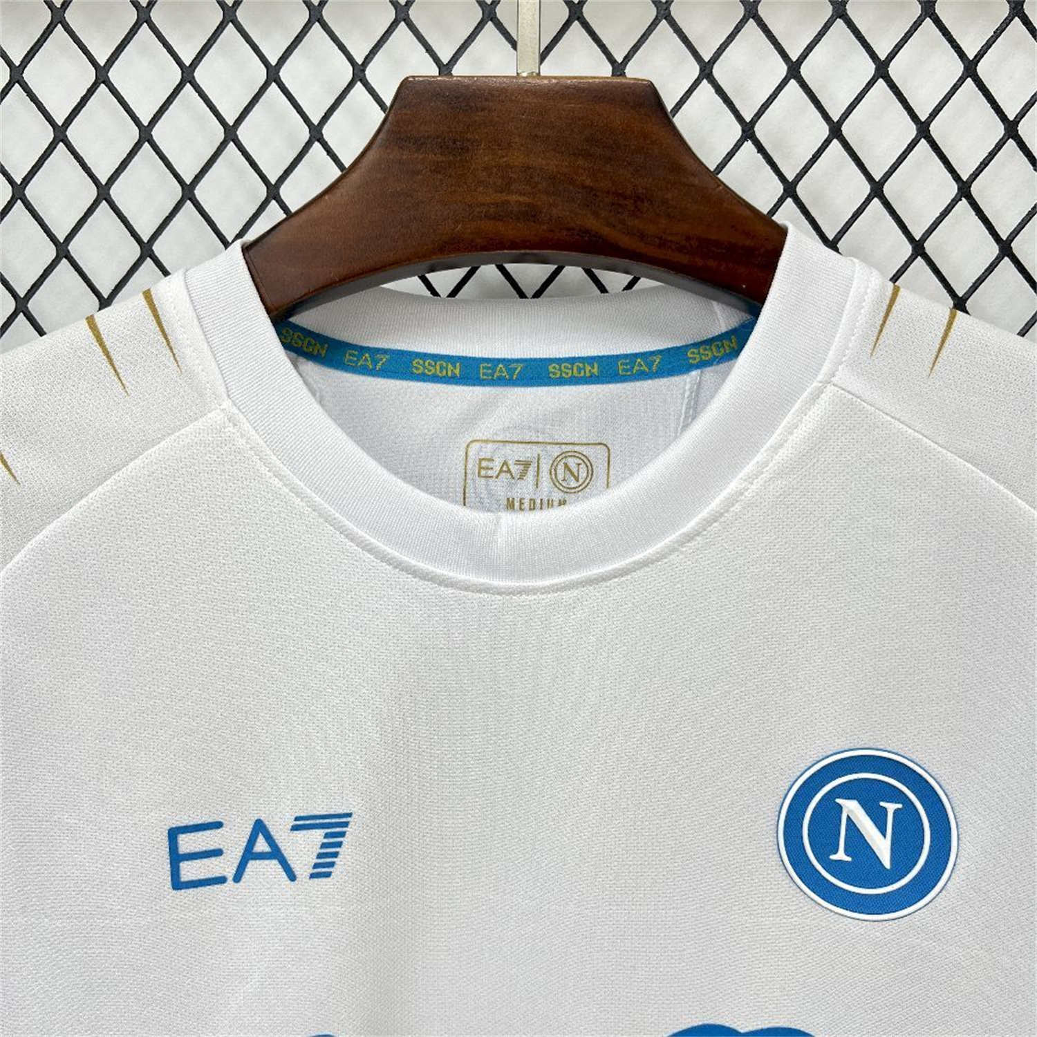 AlphaJersey-Napoli 25-26 CocaCola White Special Jersey - Fans Version