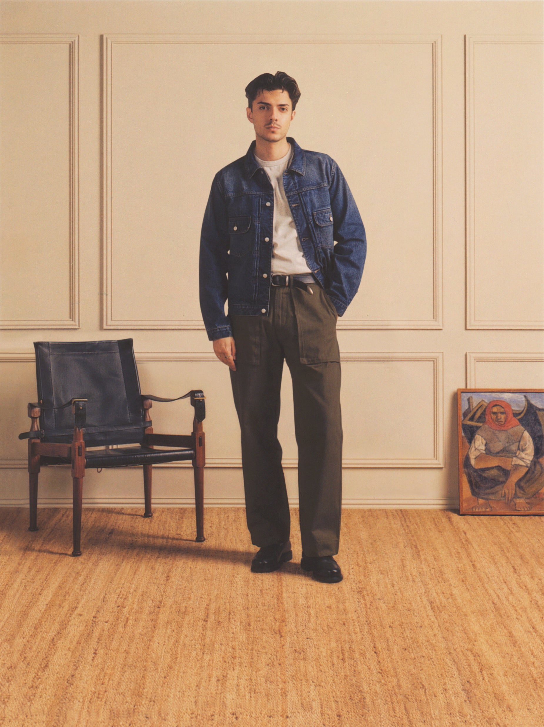 Wayfarer Denim Trucker | Modern Menswear by yycbvcnbmmnbm