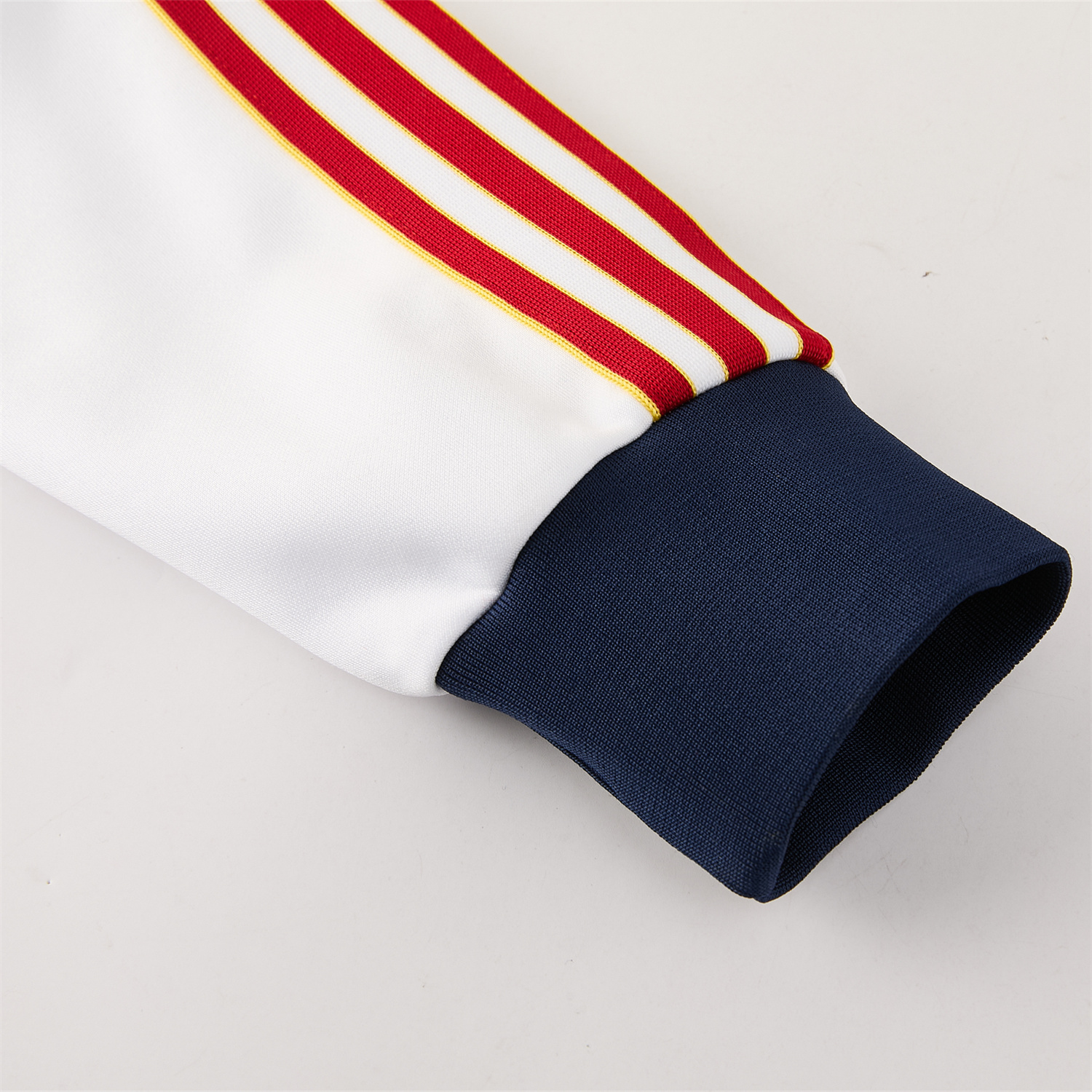 AlphaJersey-AS Roma 25-26 Originals LFSTLR Jacket Training Tracksuit - White Top and Blue Pant