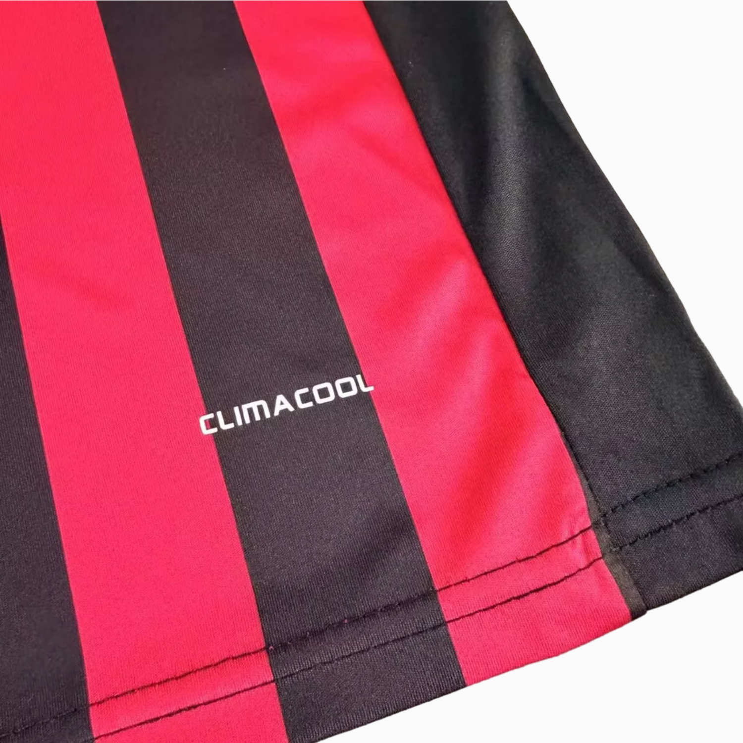 AlphaJersey-Retro AC Milan 2009-10 Home Red Long Sleeves Kids Kit