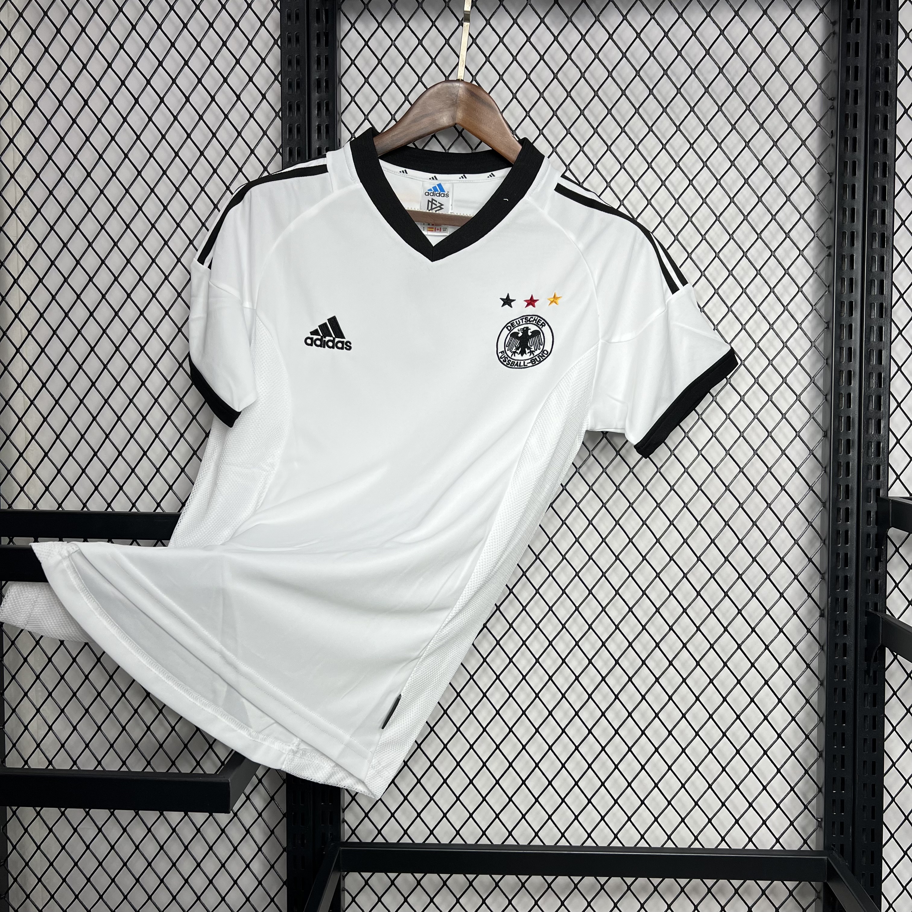 AlphaJersey-Retro Germany 2002 Home Stadium Jersey