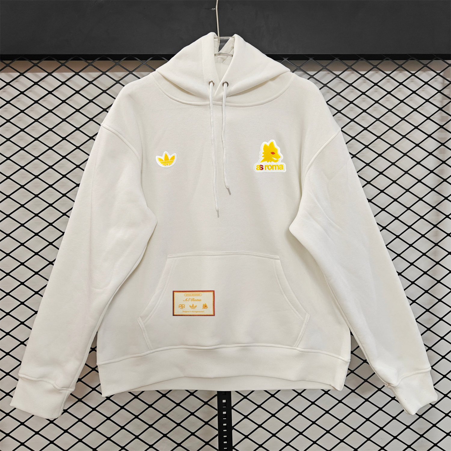 AlphaJersey-AS Roma 25-26 Originals Terrace Icon Unisex Pullover Hoodie