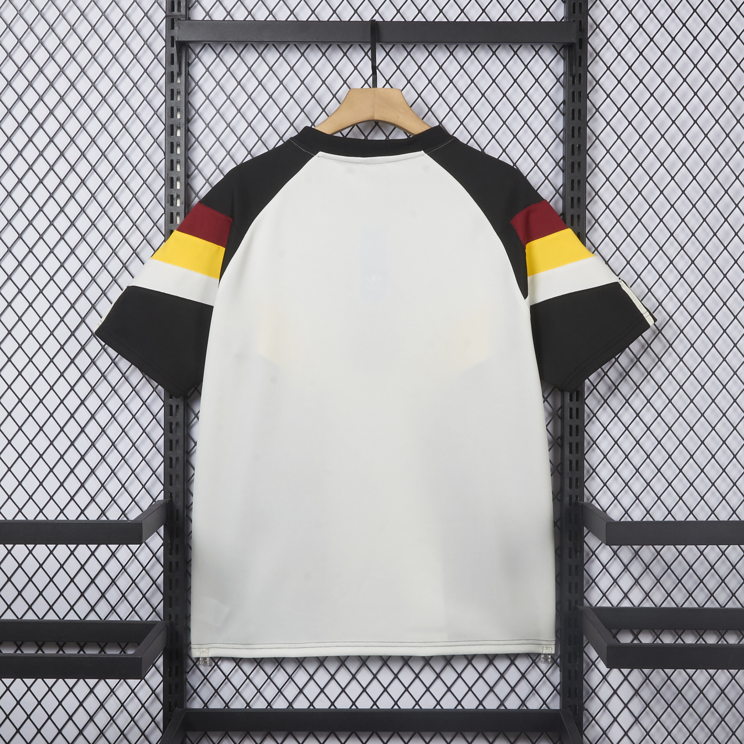 AlphaJersey-Germany 2026 Black And White Retro Style Special Jersey - Fans Version