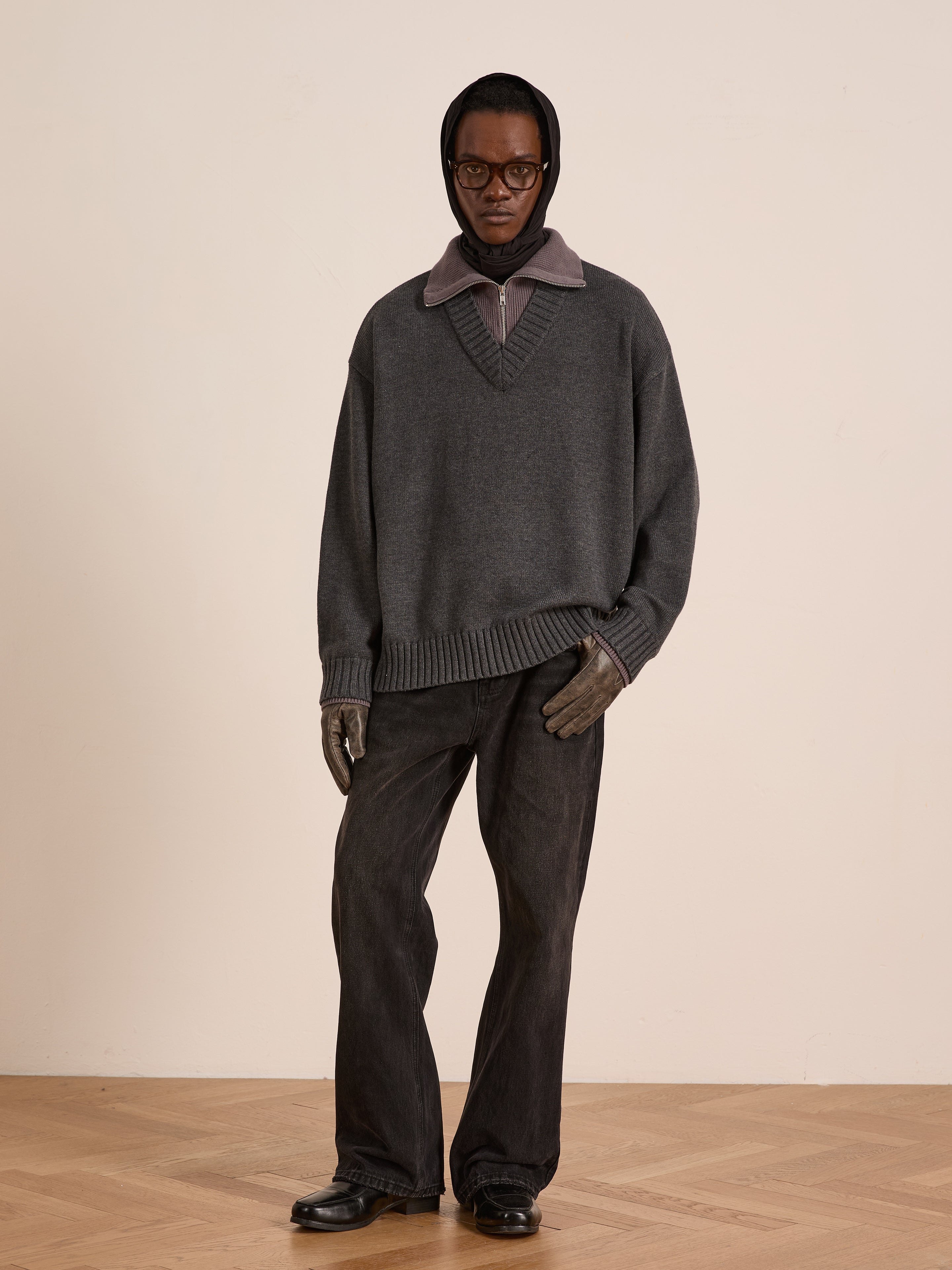Double Layer Sweater | Modern Menswear by yycbvcnbmmnbm
