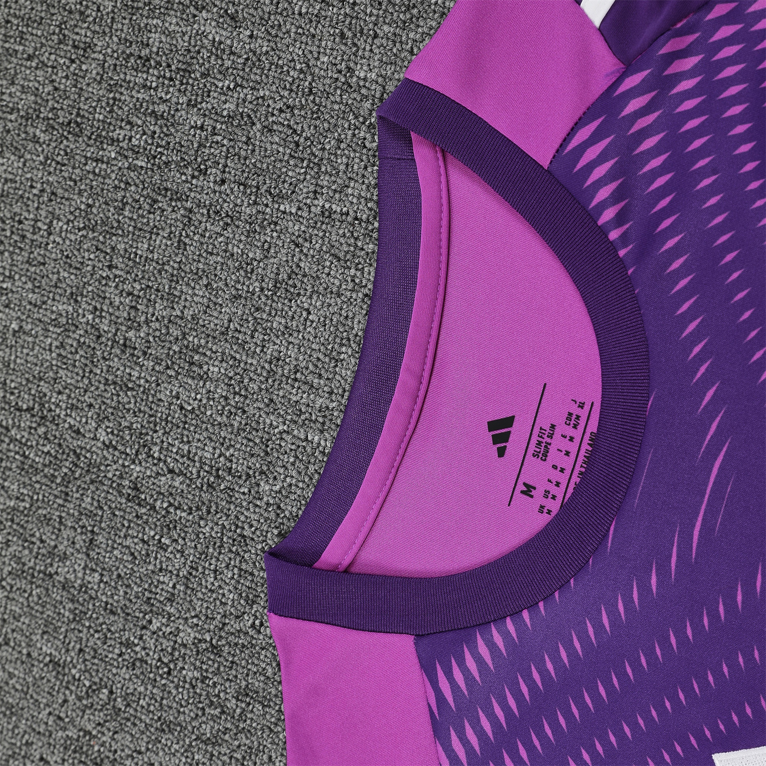 AlphaJersey-Real Madrid 25-26 Short-Sleeve Training Set - Purple Top & Purple Shorts