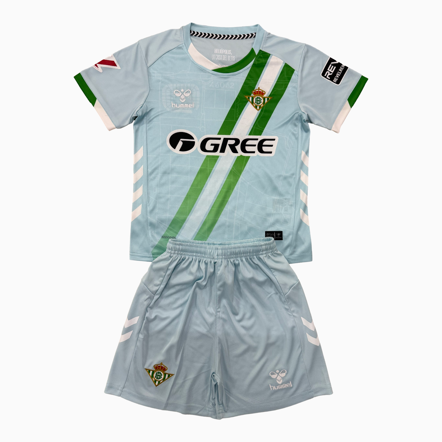 AlphaJersey-Real Betis 25-26 Away Men's Adult Jersey Set - Fans Version