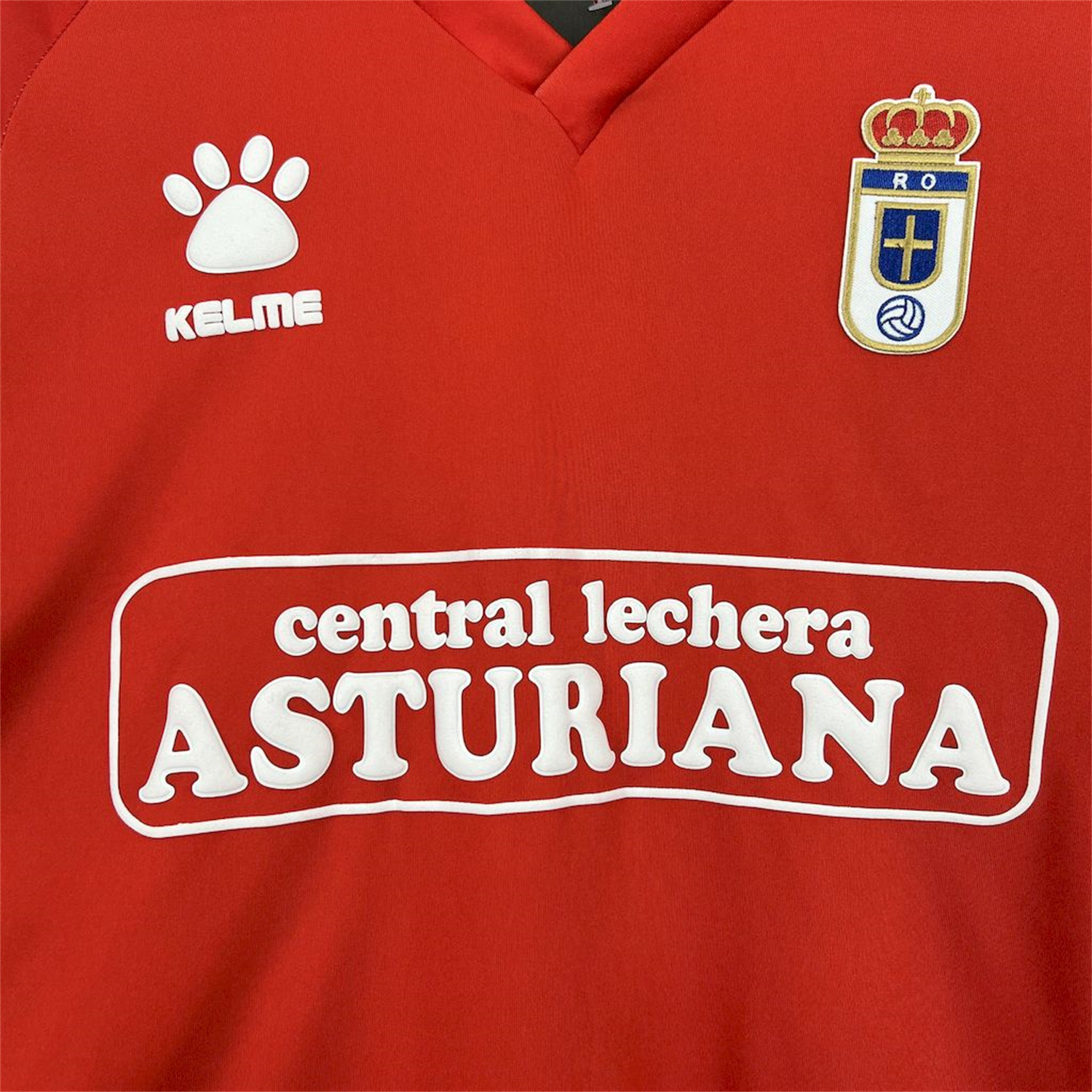 AlphaJersey-Retro Real Oviedo Vetusta 1990-91 Away Red Jersey