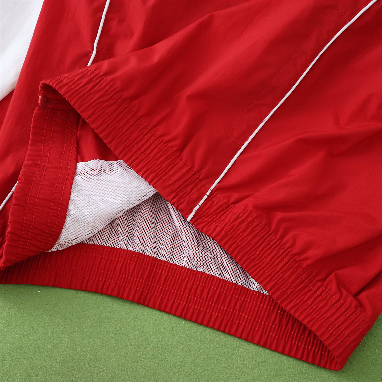 AlphaJersey-Arsenal 25-26 Throwback Windbreaker Jacket - Red