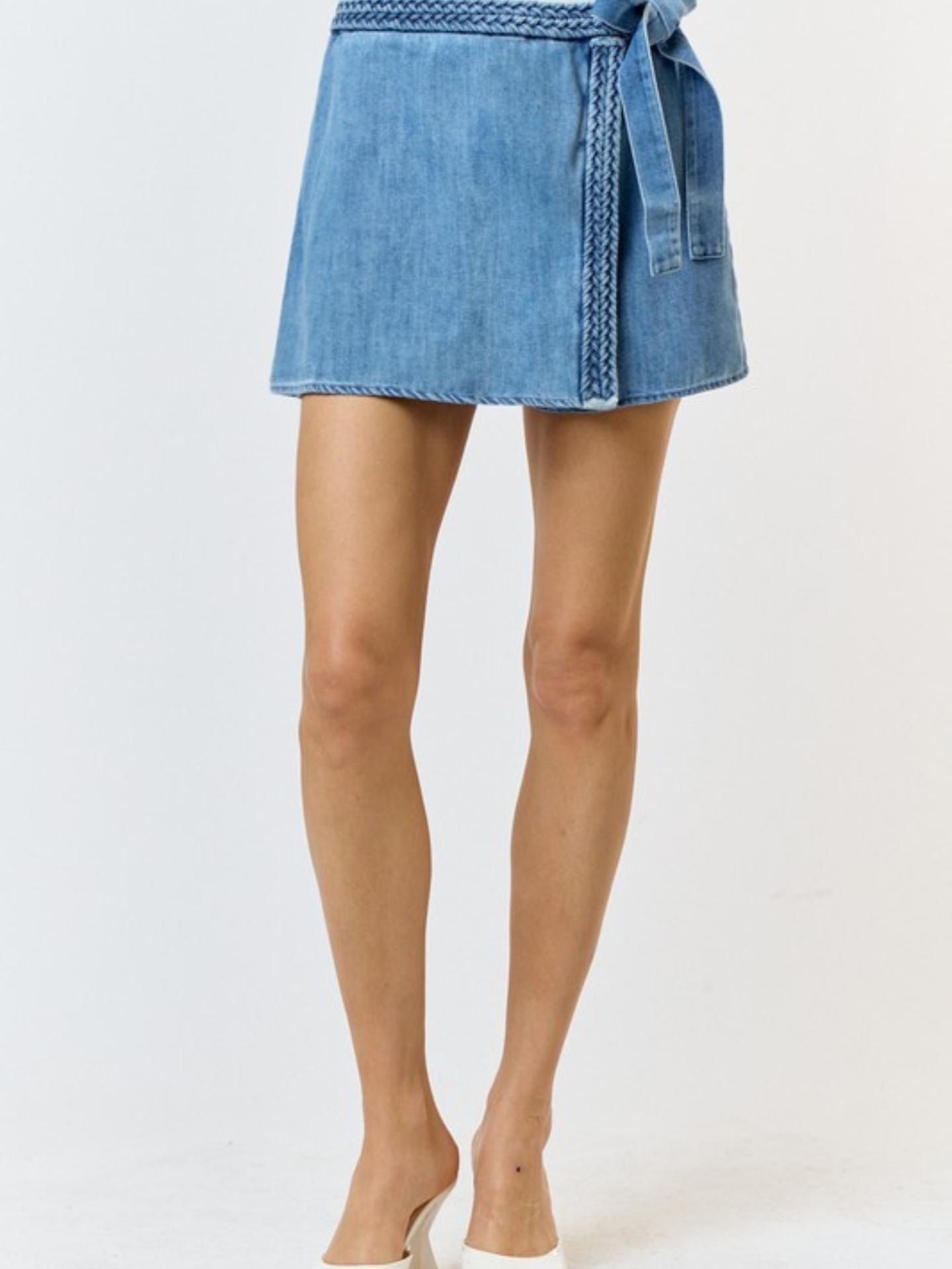 Braided Knot Skort | Elegant Women's Fashion by coolavocek