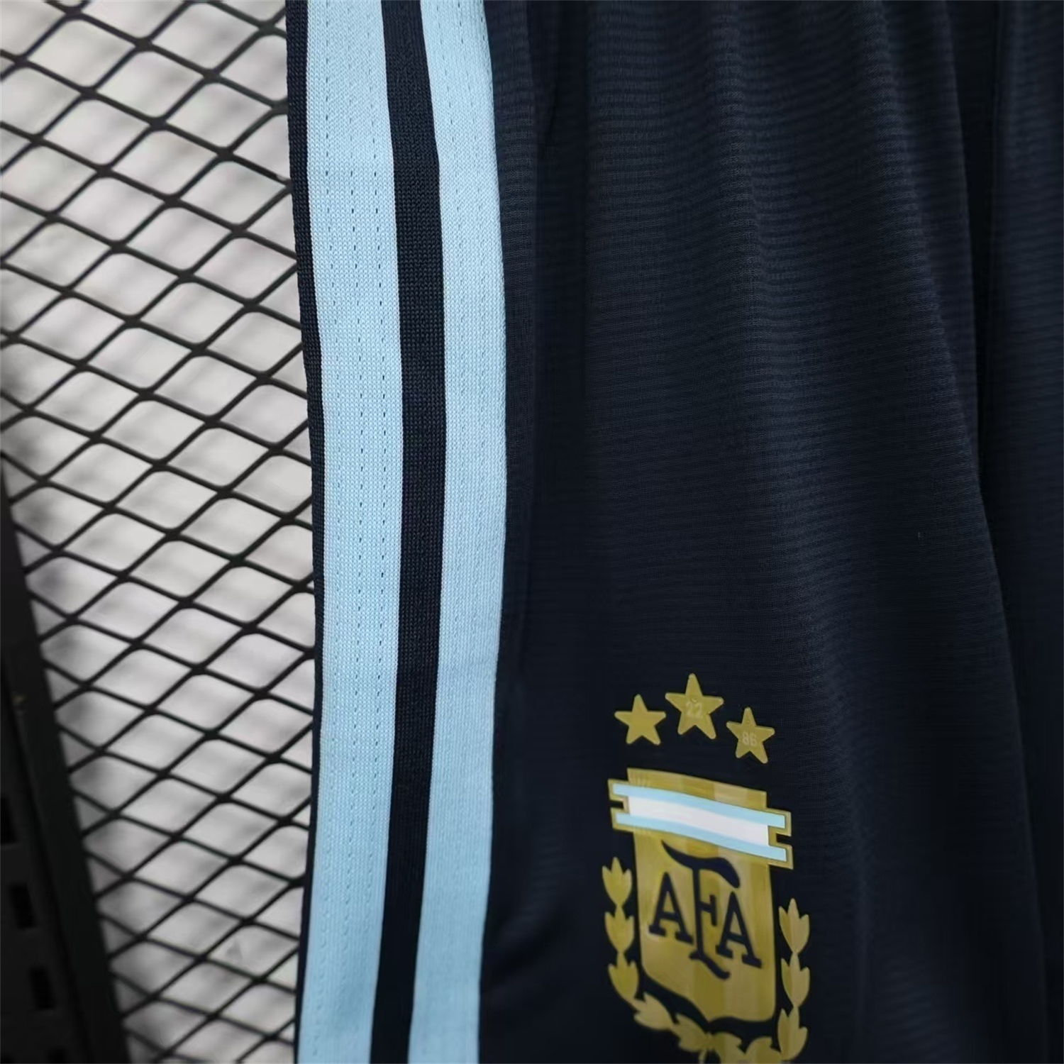 AlphaJersey-Argentina 2026 Blue Shorts - Player Version