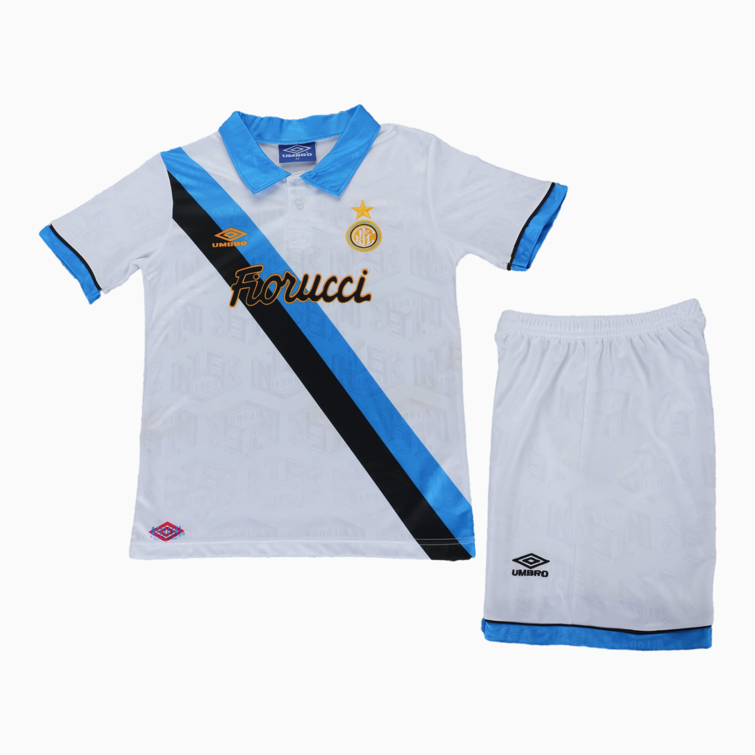 AlphaJersey-Retro Inter Milan 1994-95 Away Kids Kit