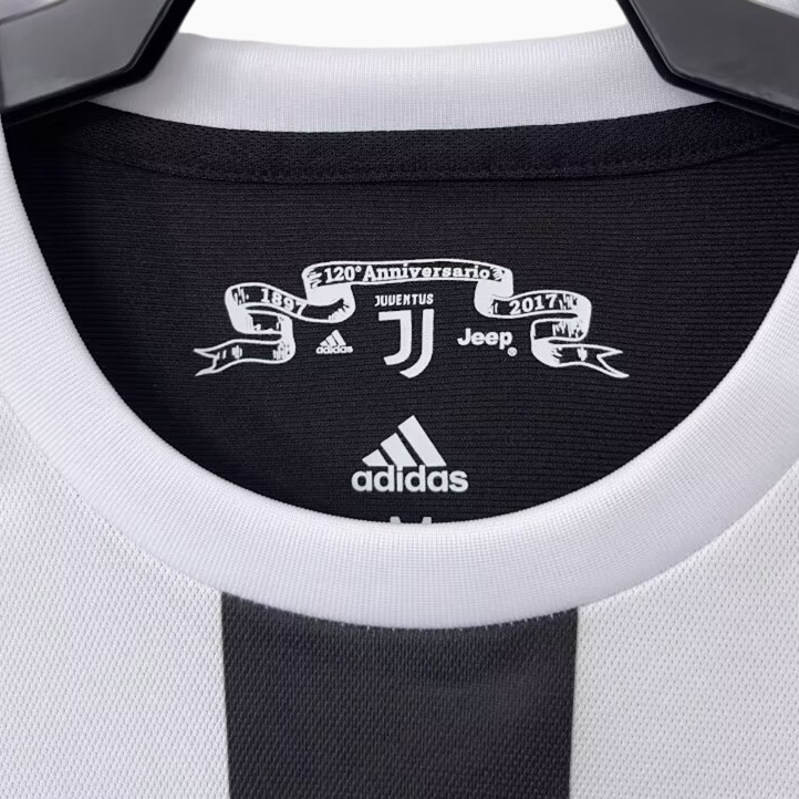 AlphaJersey-Retro Juventus 2017-18 120th Anniversary Special Edition Jersey