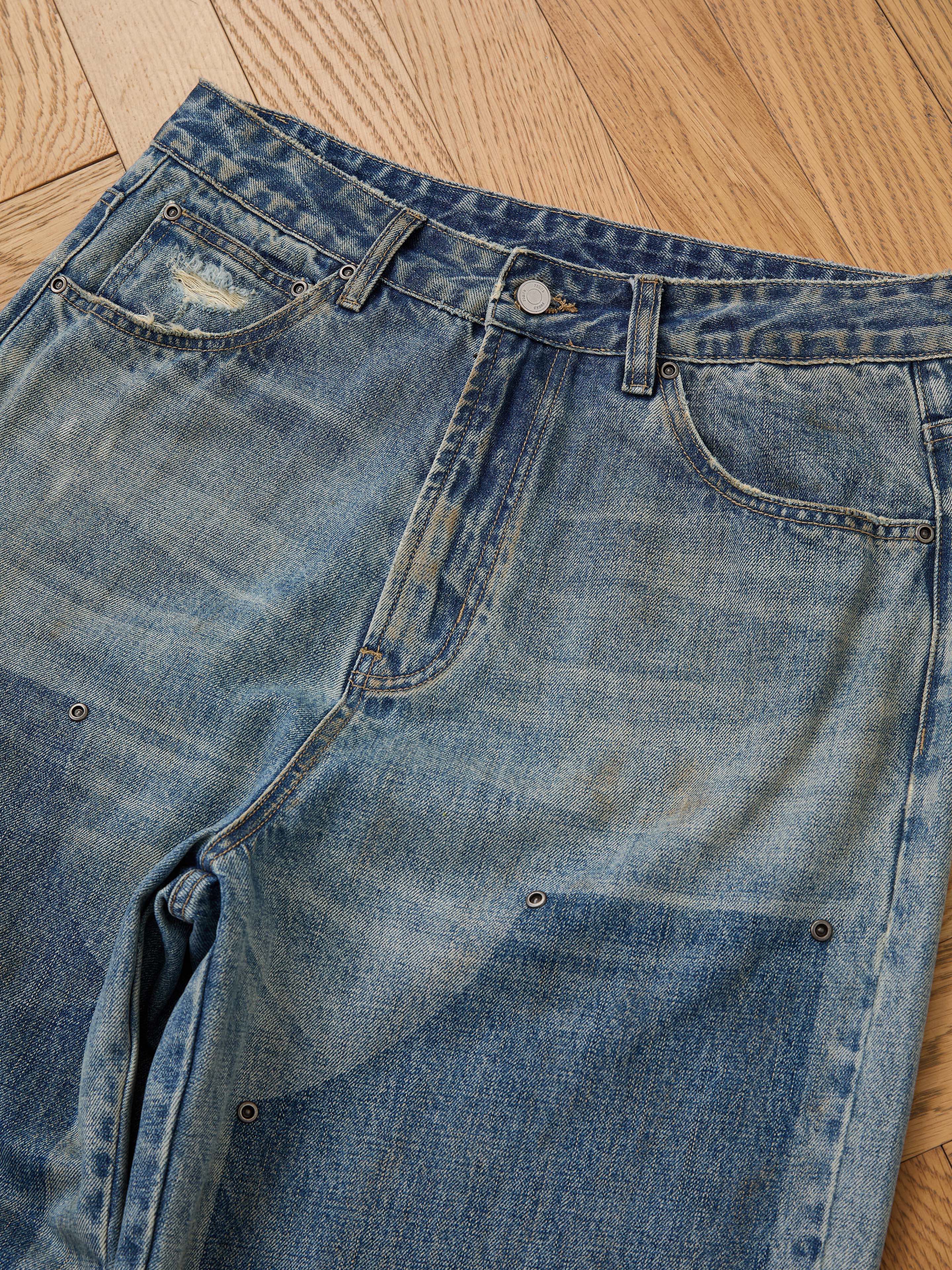 Double Knee Carpenter Jeans | Modern Menswear by yycbvcnbmmnbm